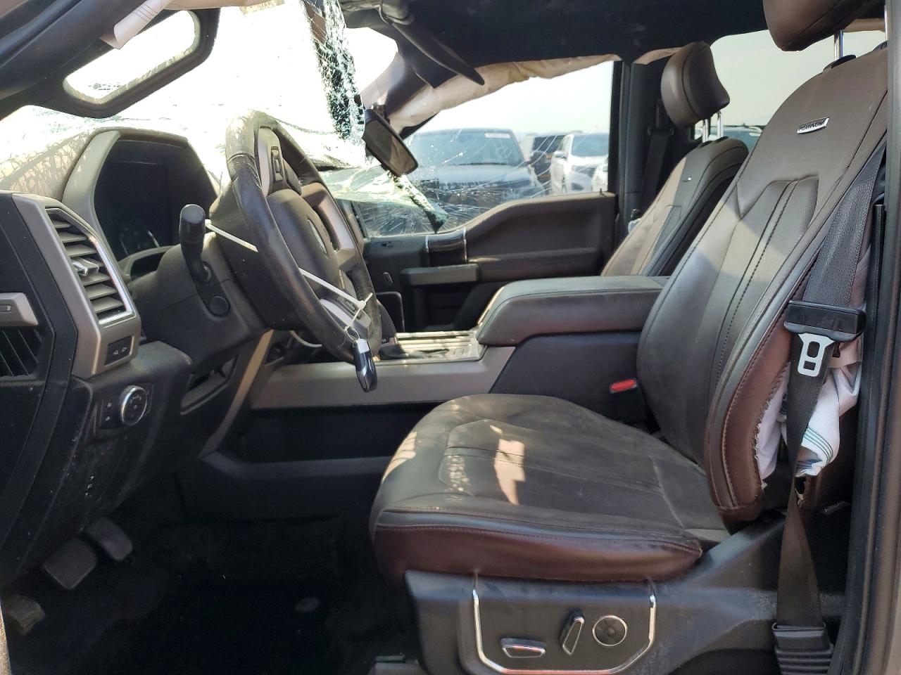 2015 Ford F150 Supercrew Gray vin: 1FTFW1EGXFFB49929