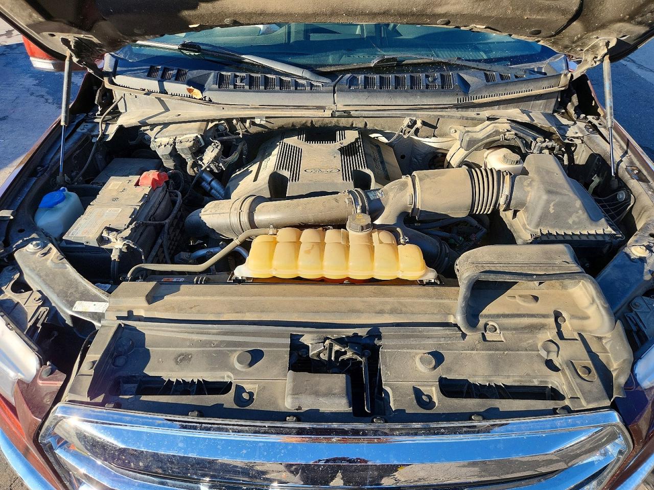 2017 Ford F150 Supercrew Бордовый vin: 1FTFW1EGXHKC98495