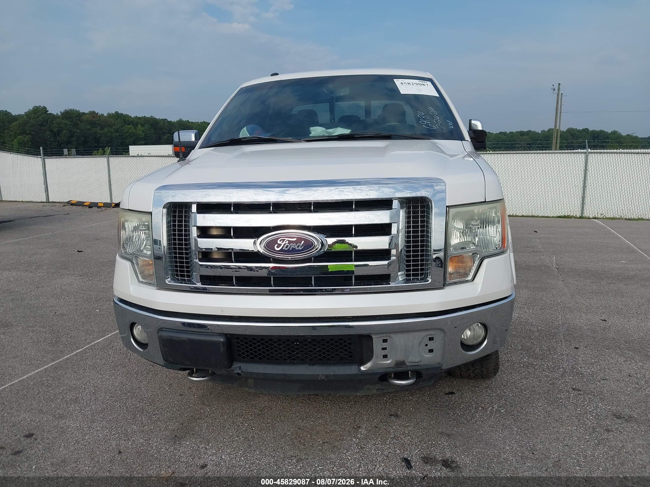 2011 Ford F-150 Lariat White vin: 1FTFW1ET0BFA67781