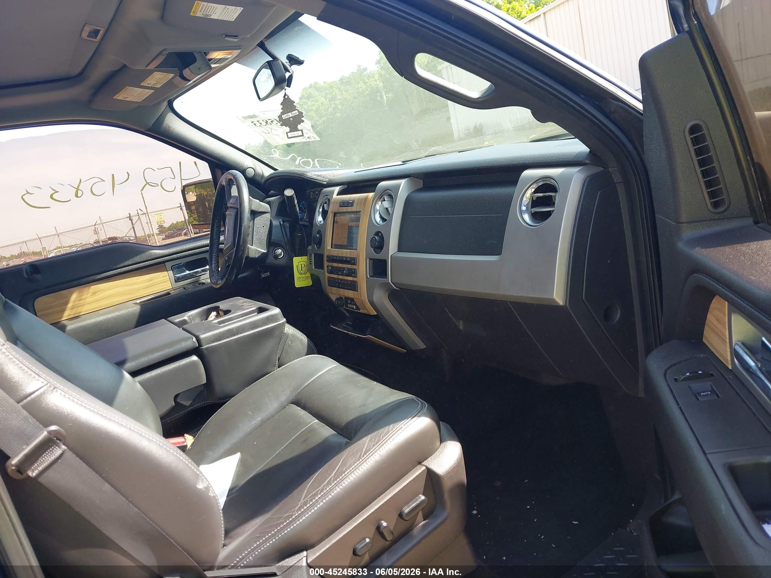 2011 Ford F-150 Lariat Blue vin: 1FTFW1ET0BFA90638