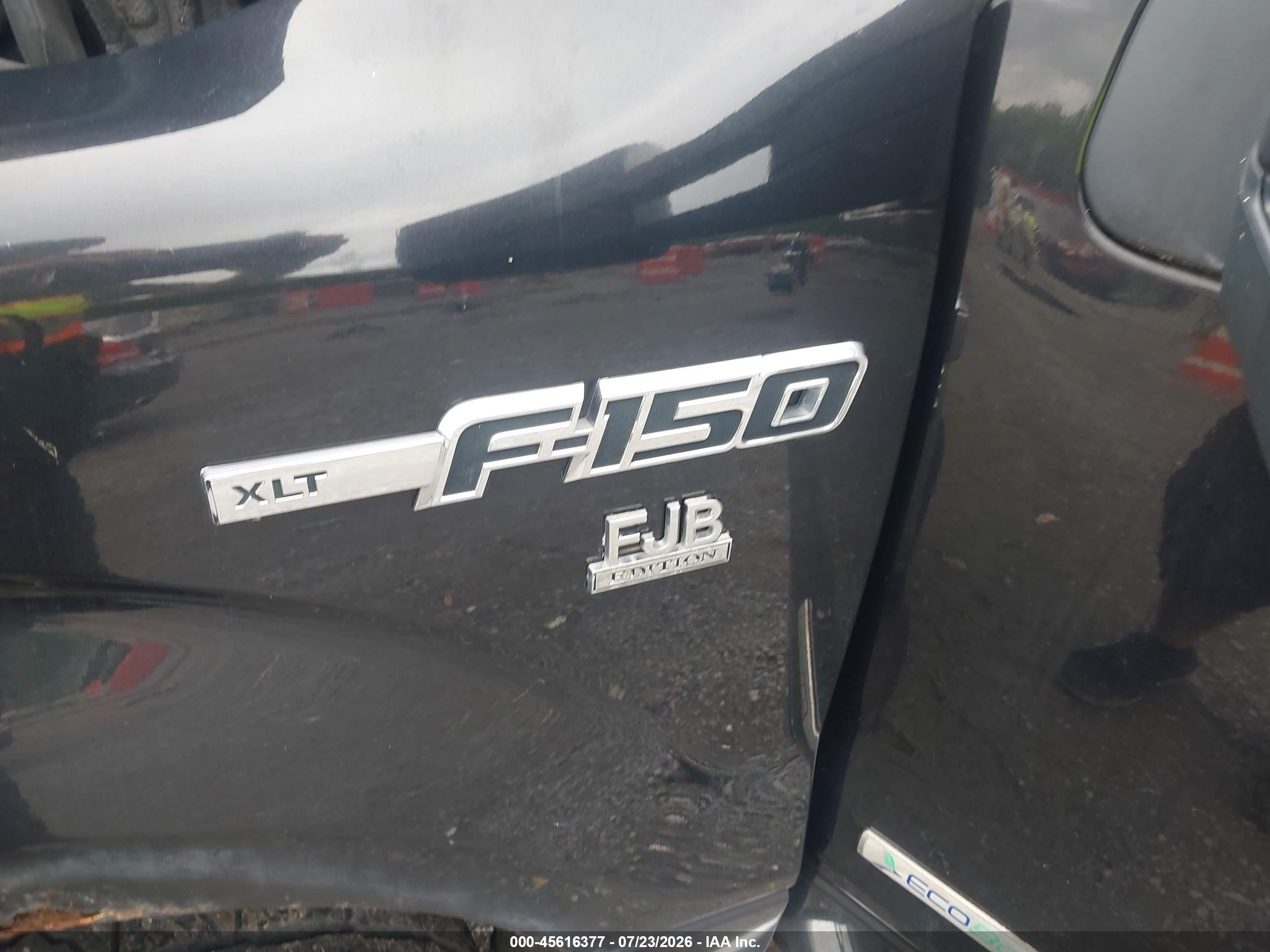 2011 Ford F-150 Xlt Black vin: 1FTFW1ET0BFA97248