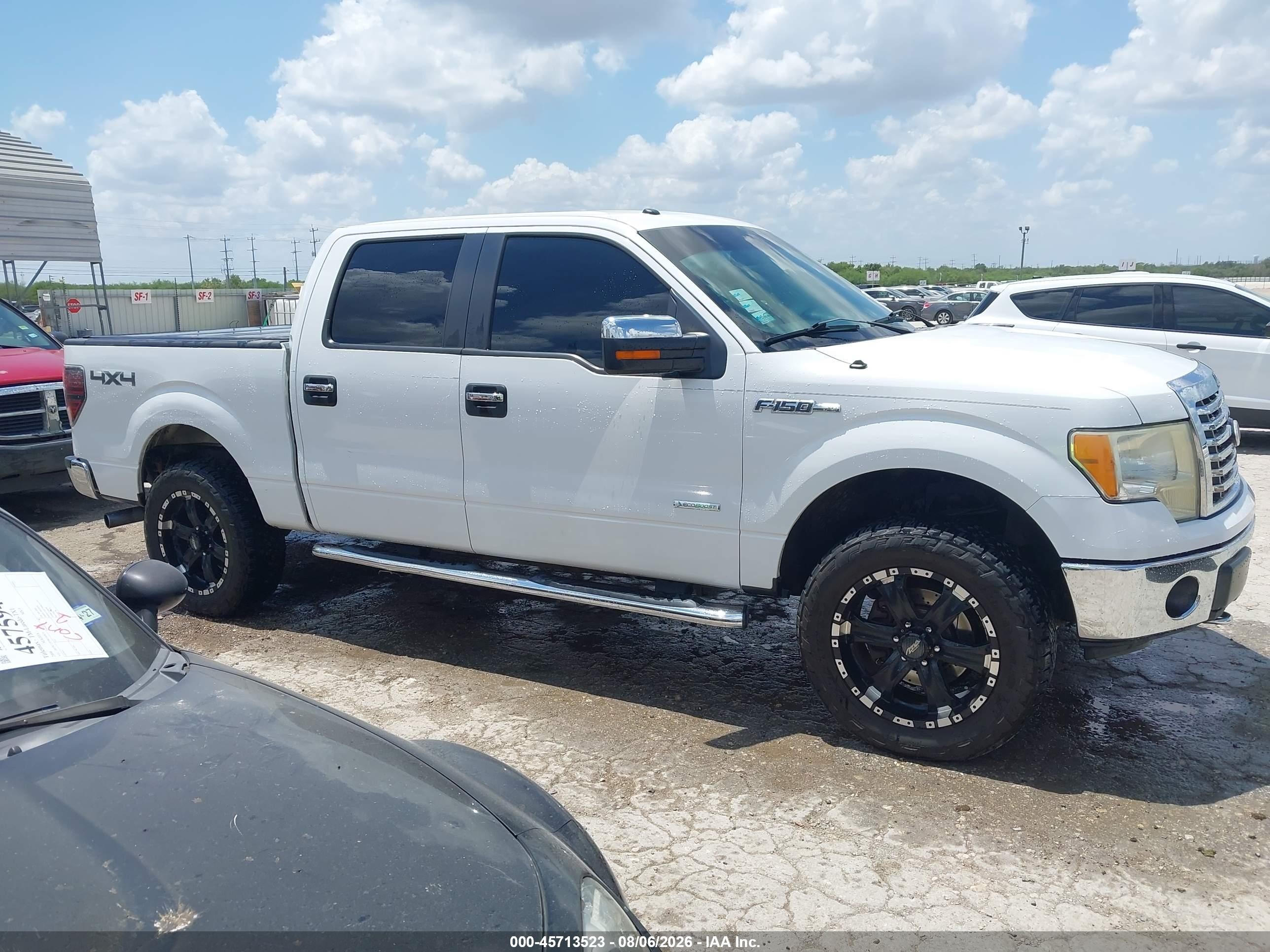 2011 Ford F-150 Xlt White vin: 1FTFW1ET0BFB23234