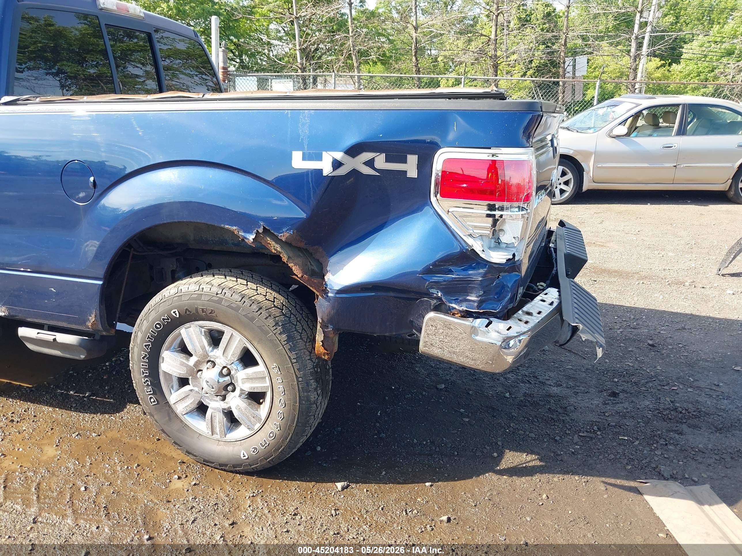 2011 Ford F-150 Xlt Blue vin: 1FTFW1ET0BFC01950