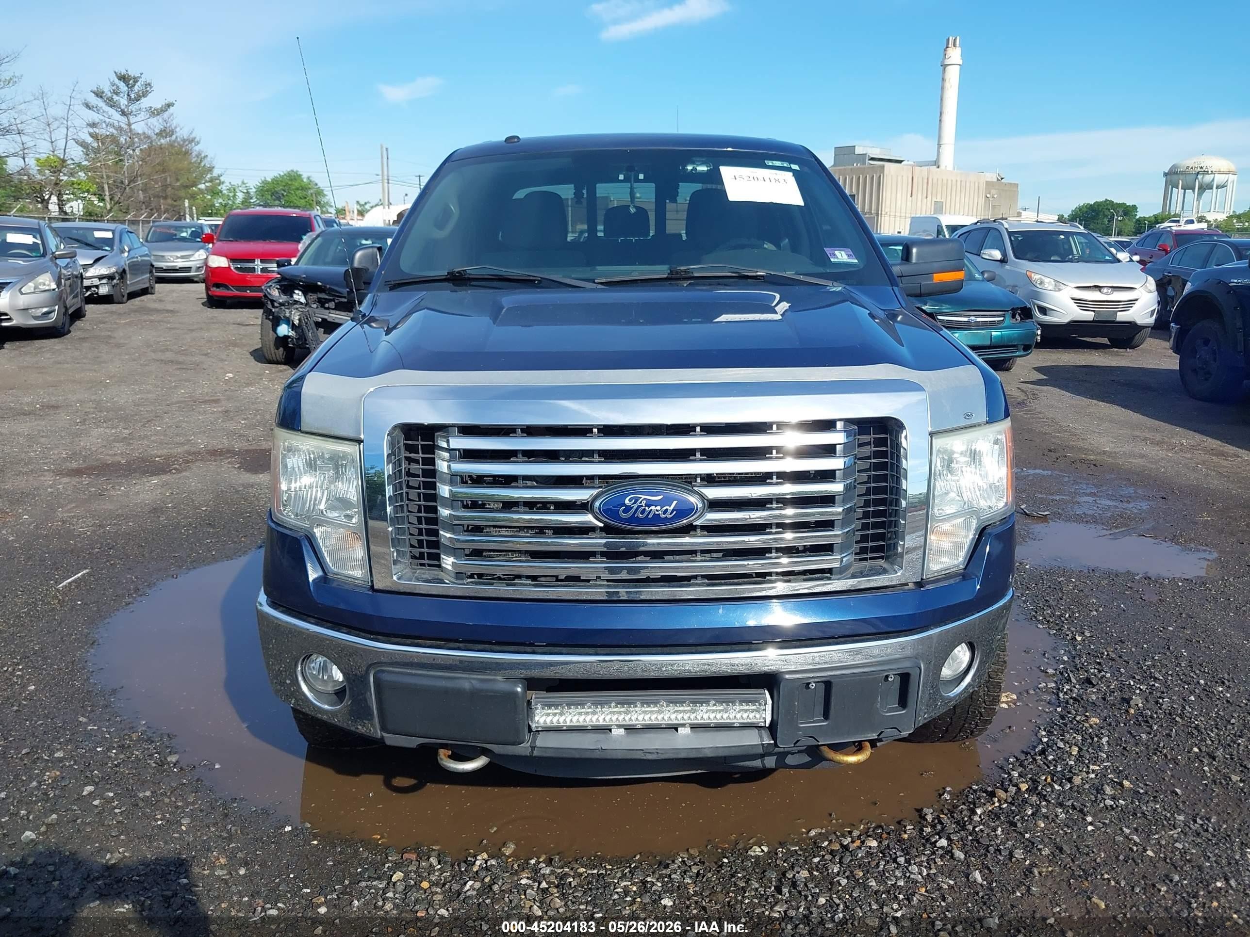 2011 Ford F-150 Xlt Blue vin: 1FTFW1ET0BFC01950