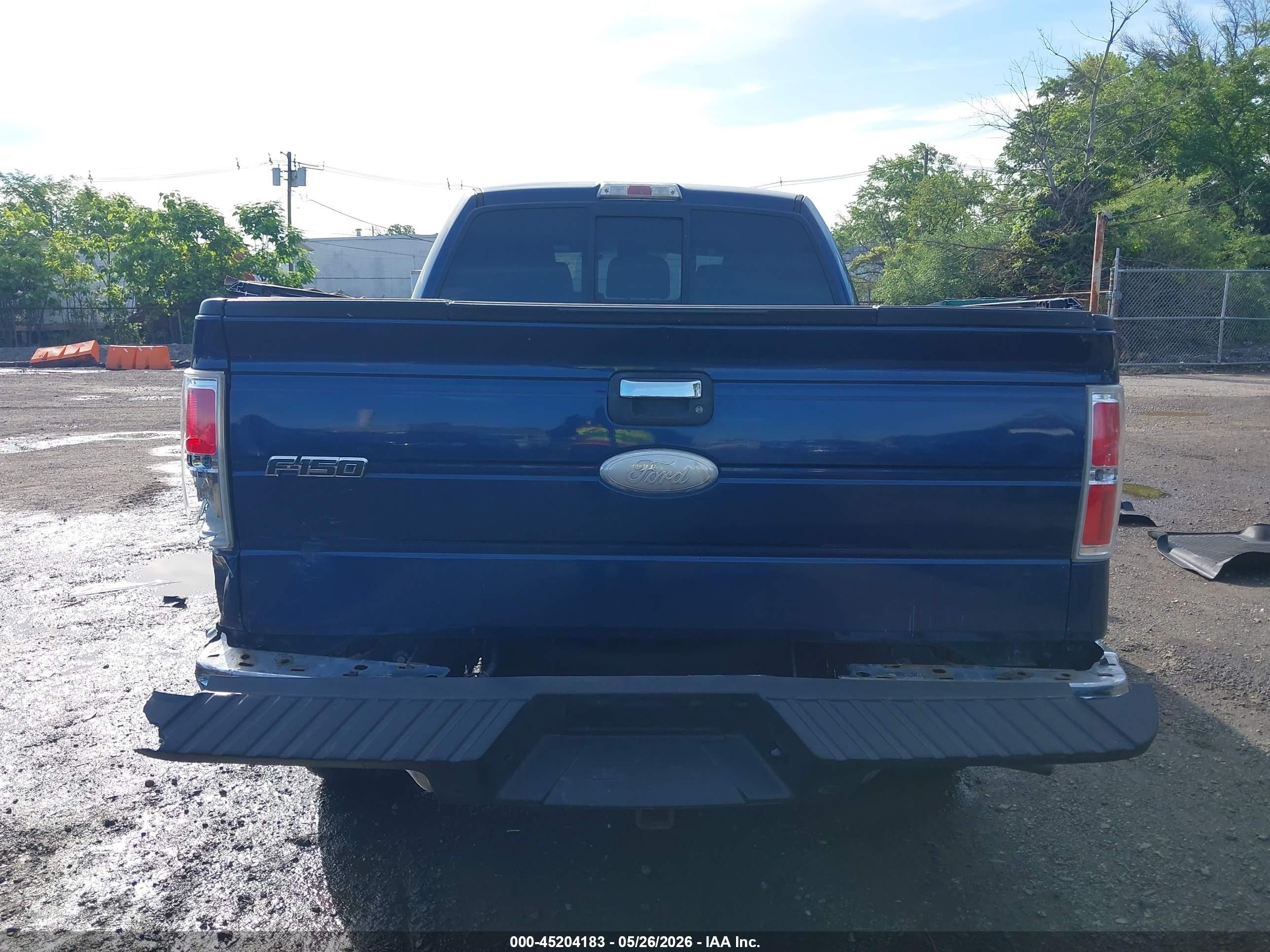 2011 Ford F-150 Xlt Blue vin: 1FTFW1ET0BFC01950