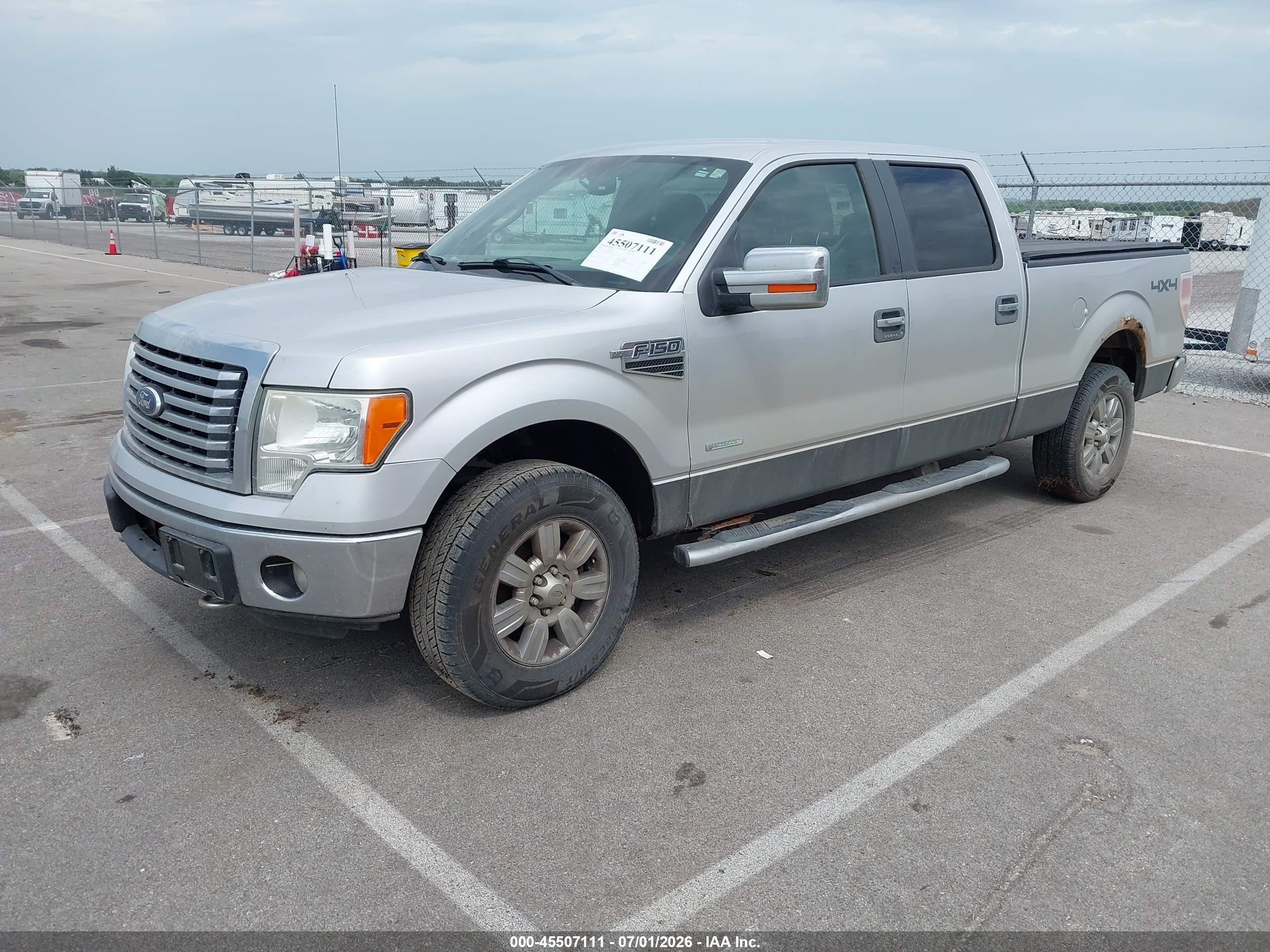 2011 Ford F-150 Fx4/king Ranch/lariat/platinum/xlt Silver vin: 1FTFW1ET0BFC25939