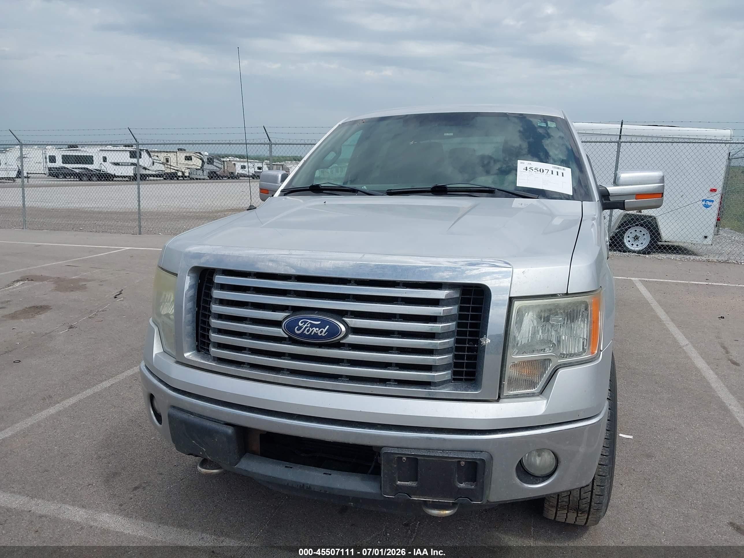 2011 Ford F-150 Fx4/king Ranch/lariat/platinum/xlt Silver vin: 1FTFW1ET0BFC25939