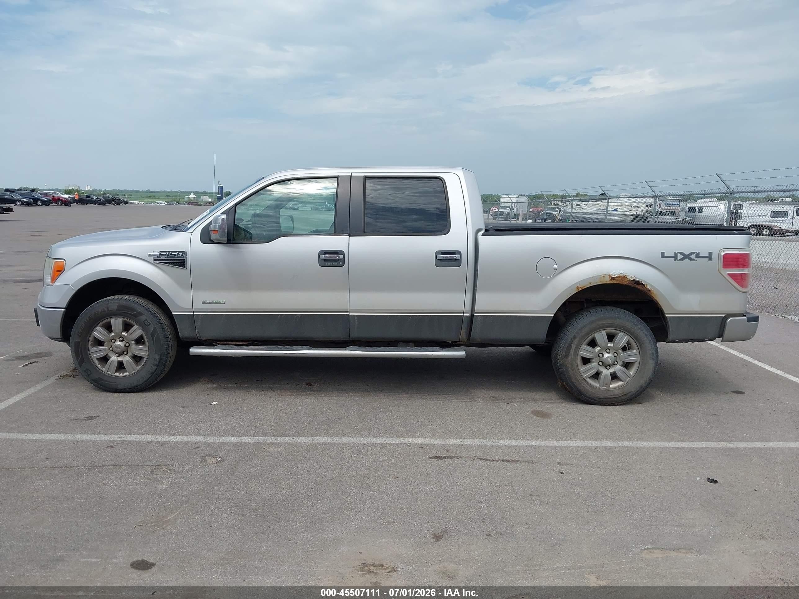 2011 Ford F-150 Fx4/king Ranch/lariat/platinum/xlt Silver vin: 1FTFW1ET0BFC25939
