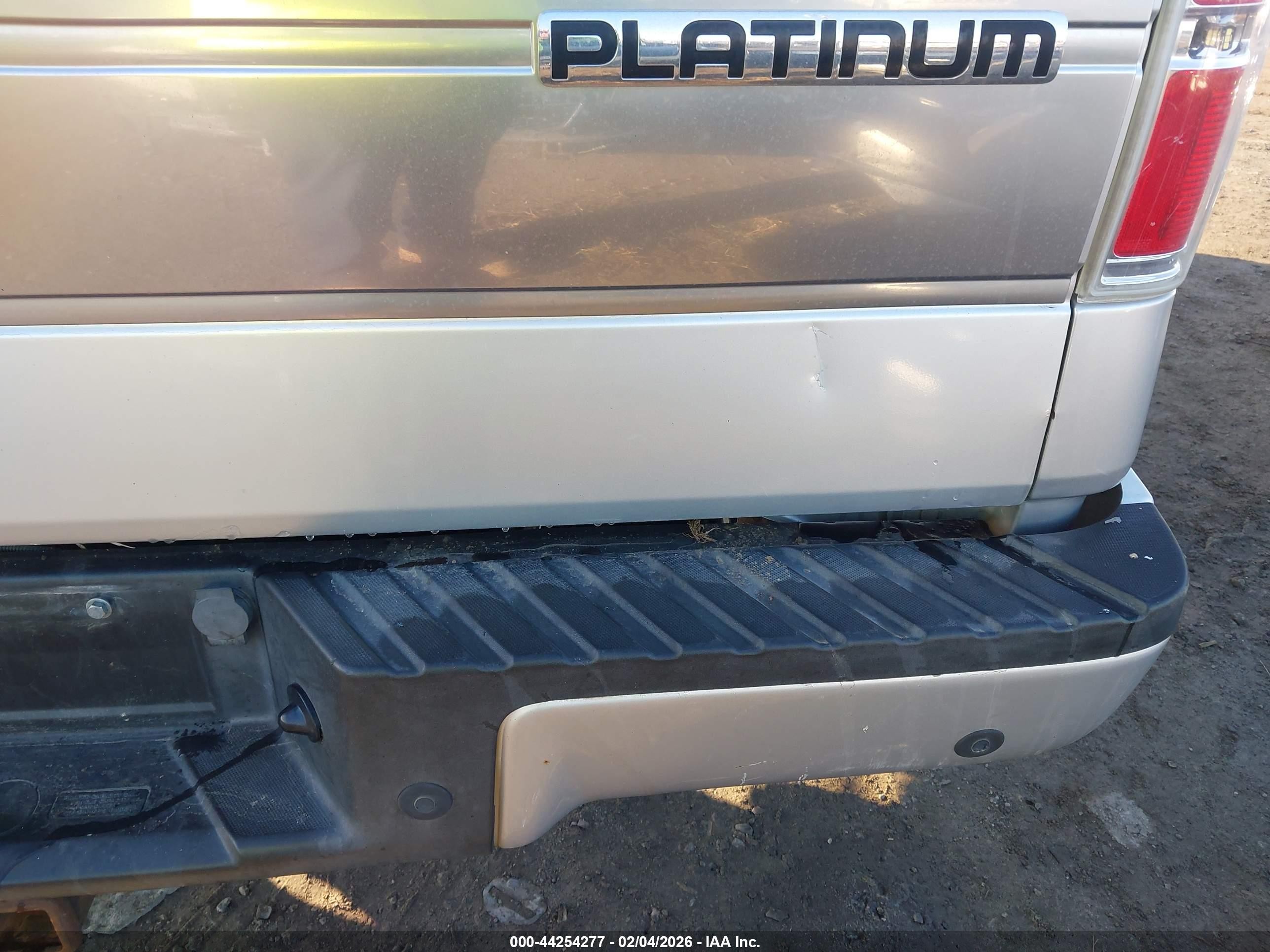 2011 Ford F-150 Platinum Silver vin: 1FTFW1ET0BFC26914