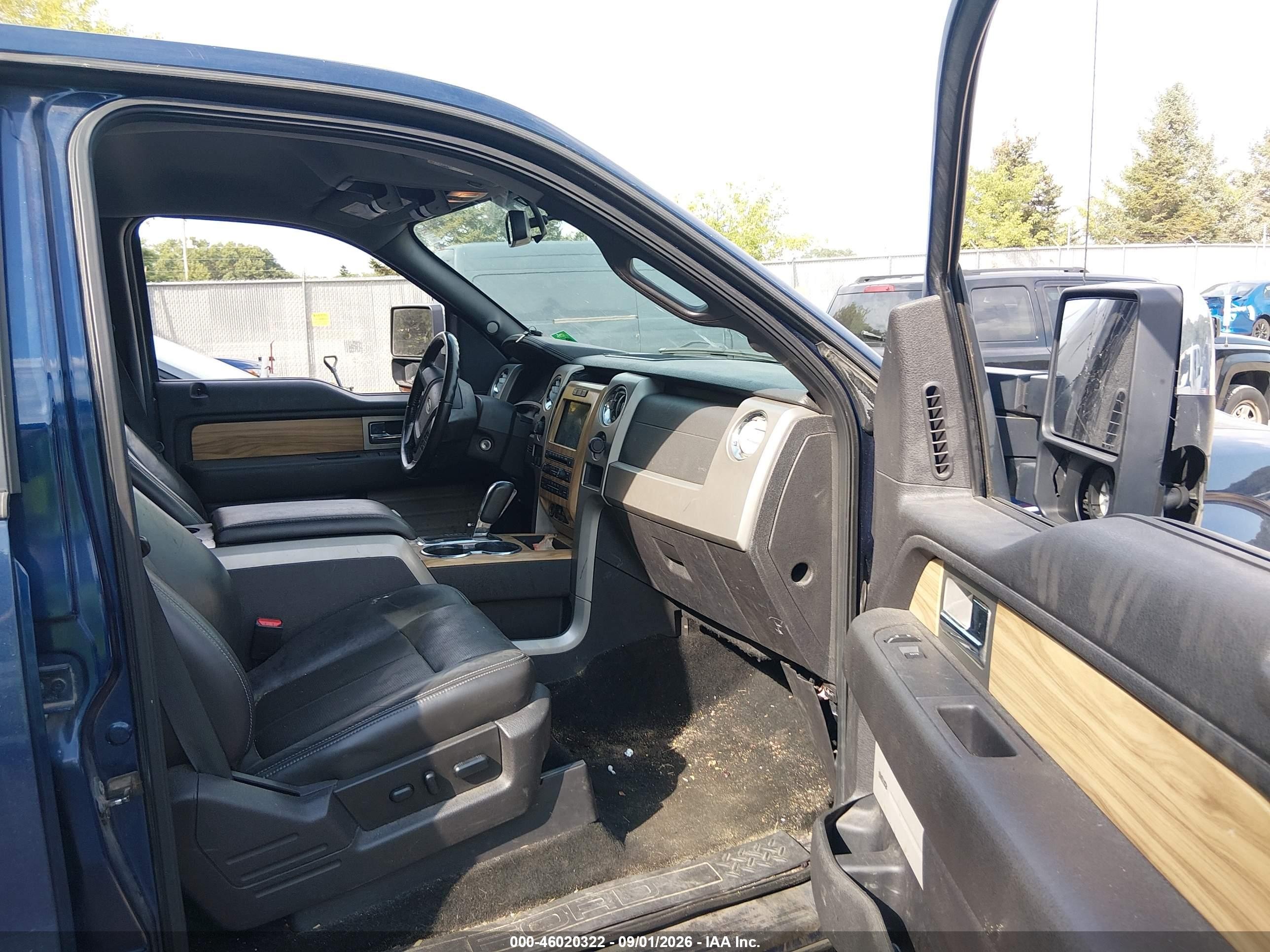 2011 Ford F-150 Lariat Dark Blue vin: 1FTFW1ET0BFC36505