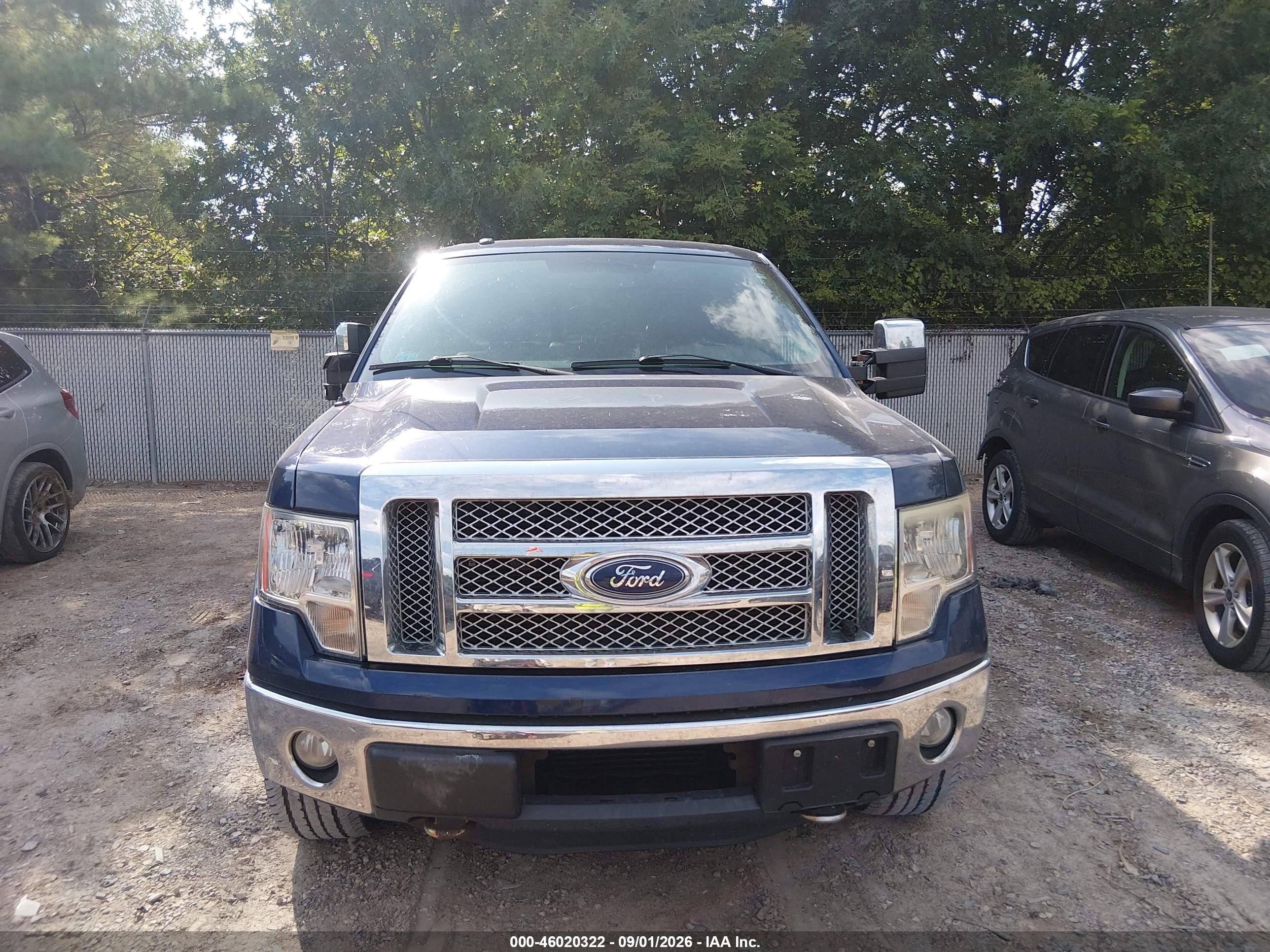 2011 Ford F-150 Lariat Dark Blue vin: 1FTFW1ET0BFC36505