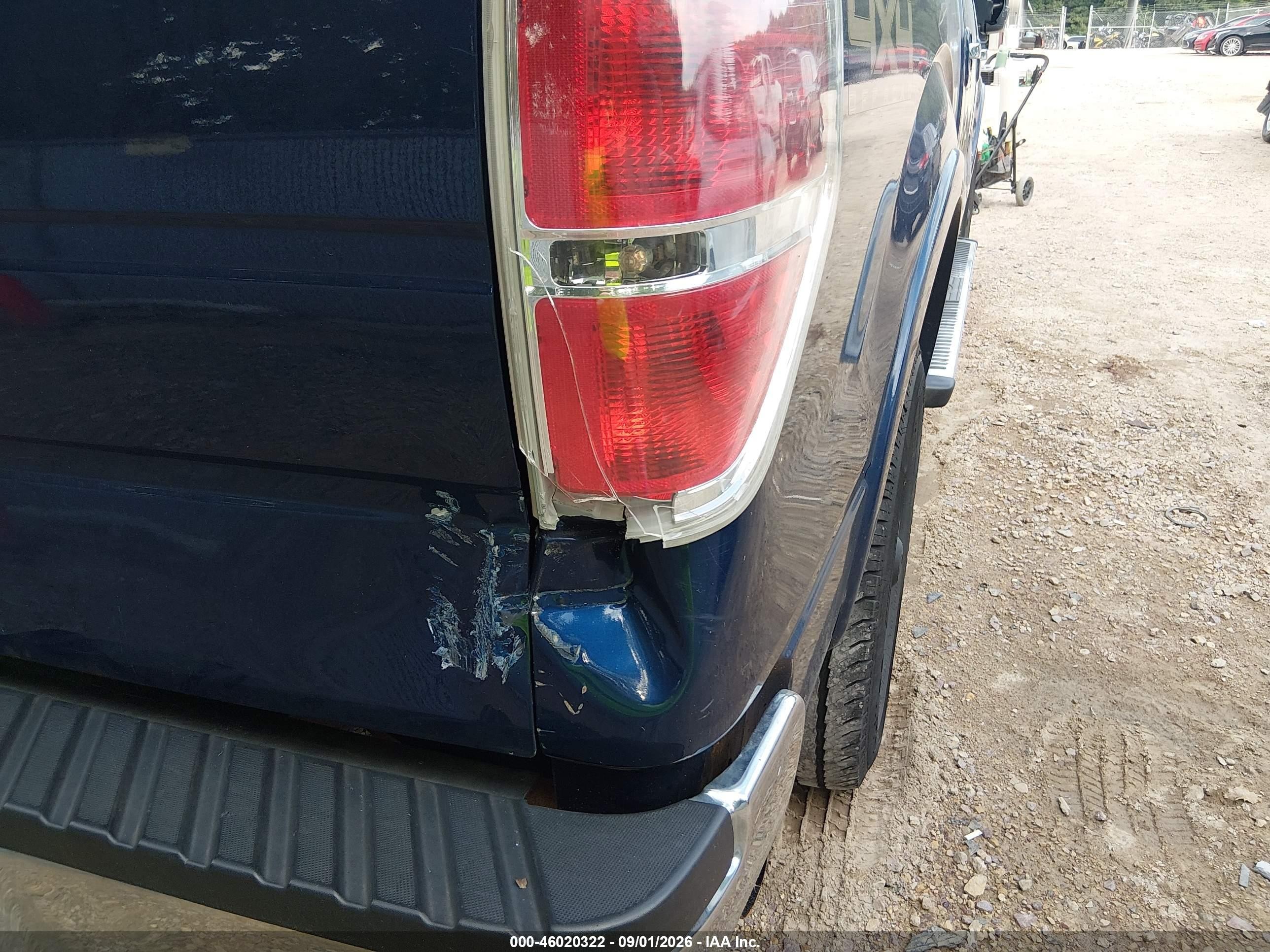 2011 Ford F-150 Lariat Dark Blue vin: 1FTFW1ET0BFC36505