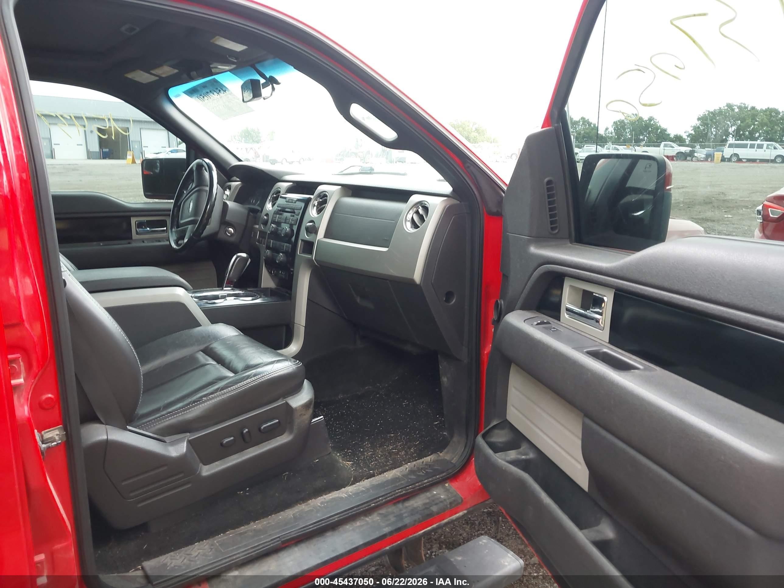 2011 Ford F-150 Fx4/king Ranch/lariat/platinum/xlt Red vin: 1FTFW1ET0BFC36701