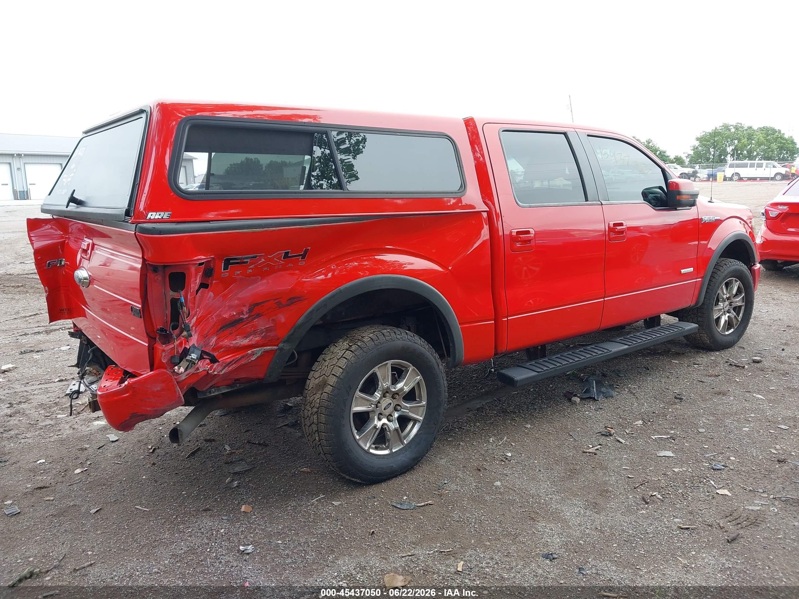 2011 Ford F-150 Fx4/king Ranch/lariat/platinum/xlt Red vin: 1FTFW1ET0BFC36701