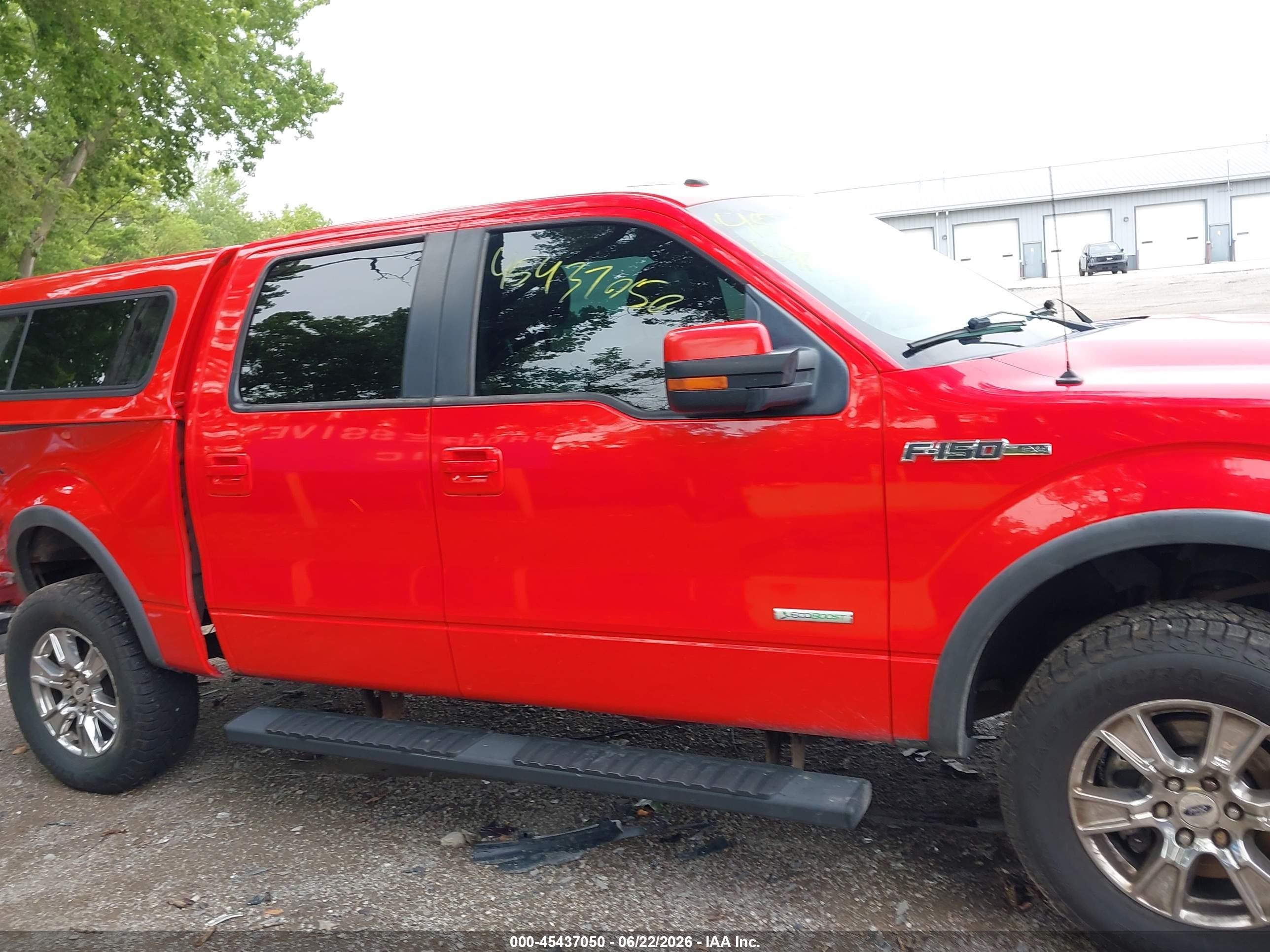 2011 Ford F-150 Fx4/king Ranch/lariat/platinum/xlt Red vin: 1FTFW1ET0BFC36701