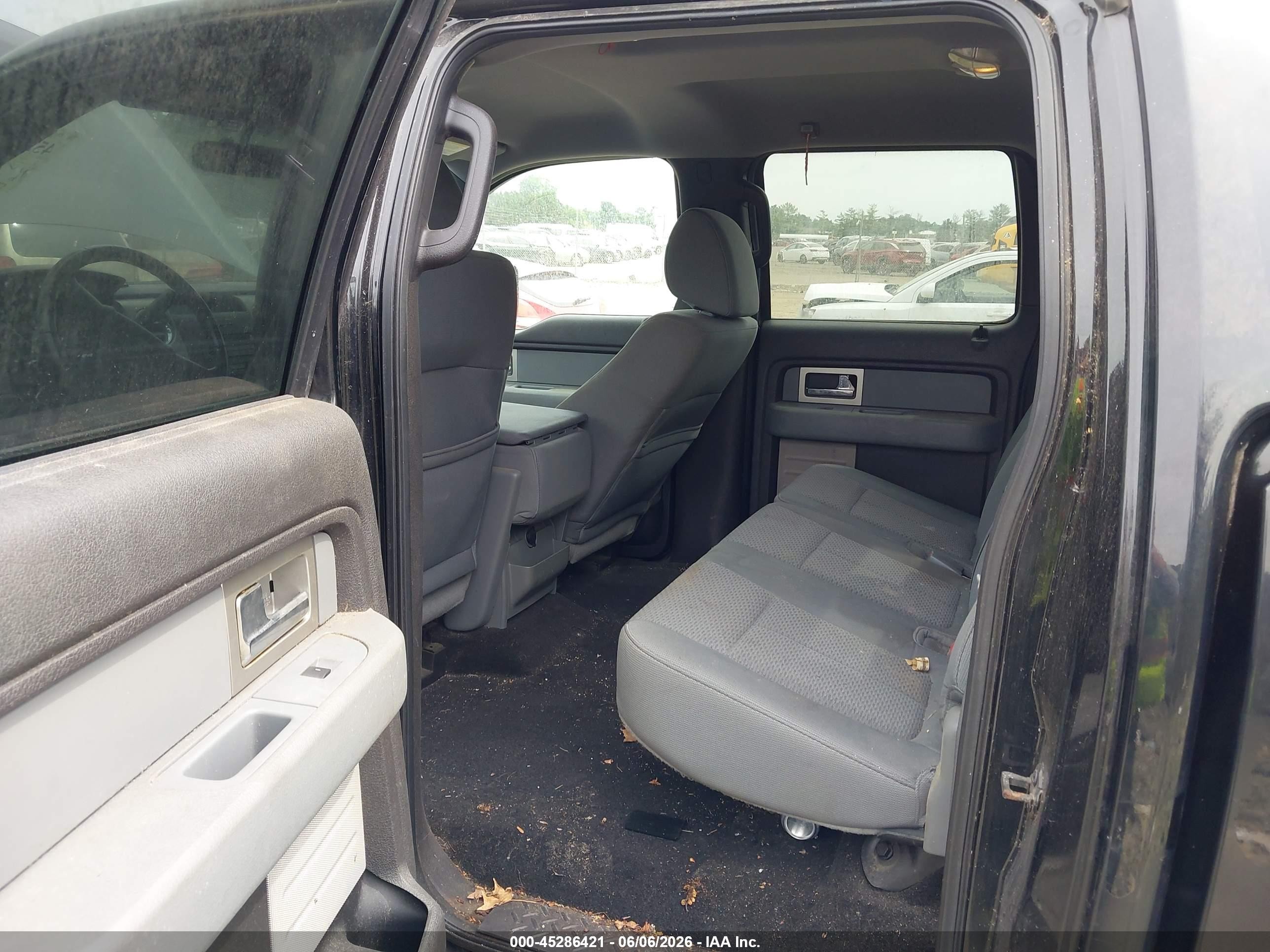 2011 Ford F-150 Xlt Черный vin: 1FTFW1ET0BFD06116