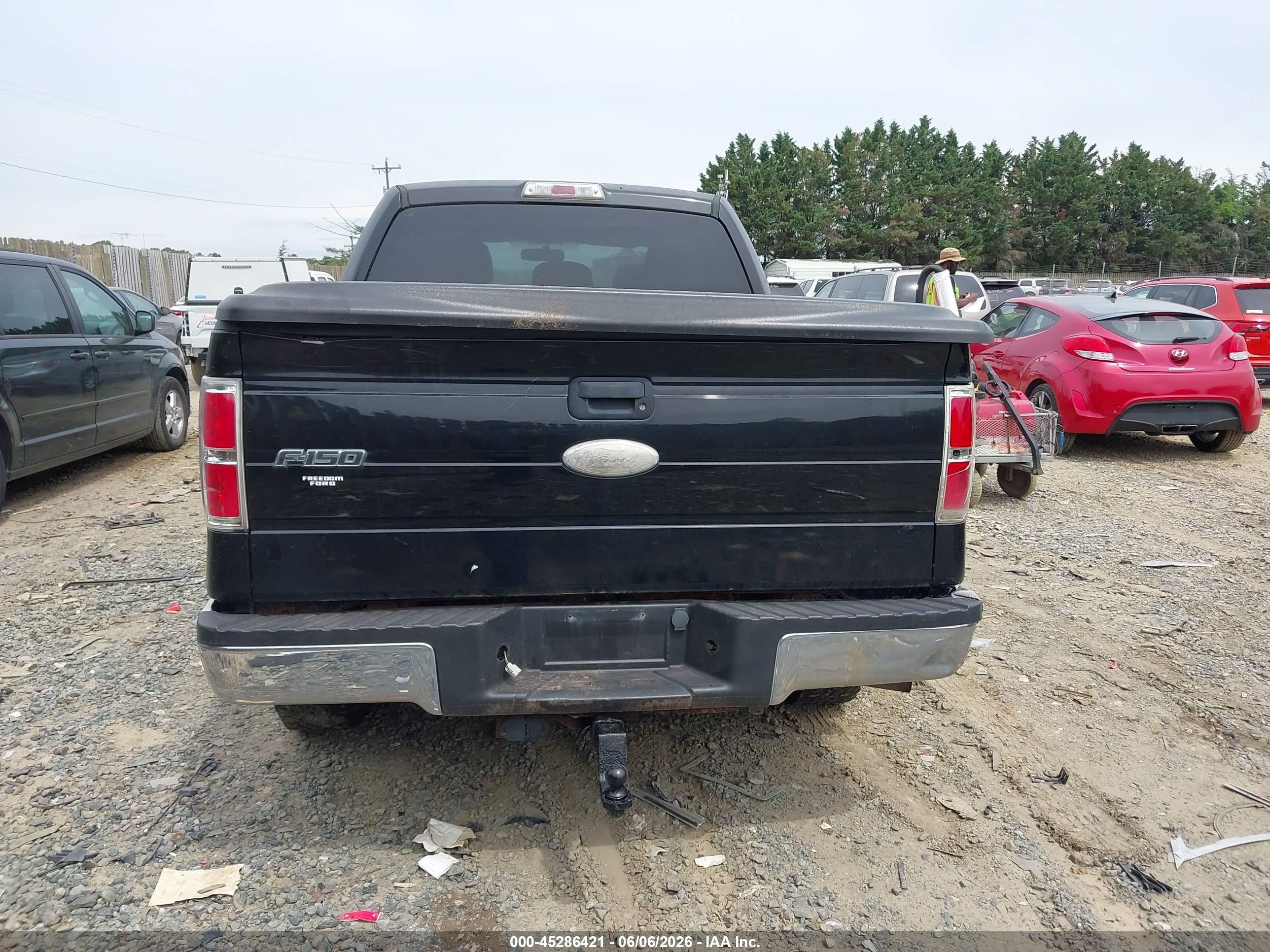 2011 Ford F-150 Xlt Черный vin: 1FTFW1ET0BFD06116