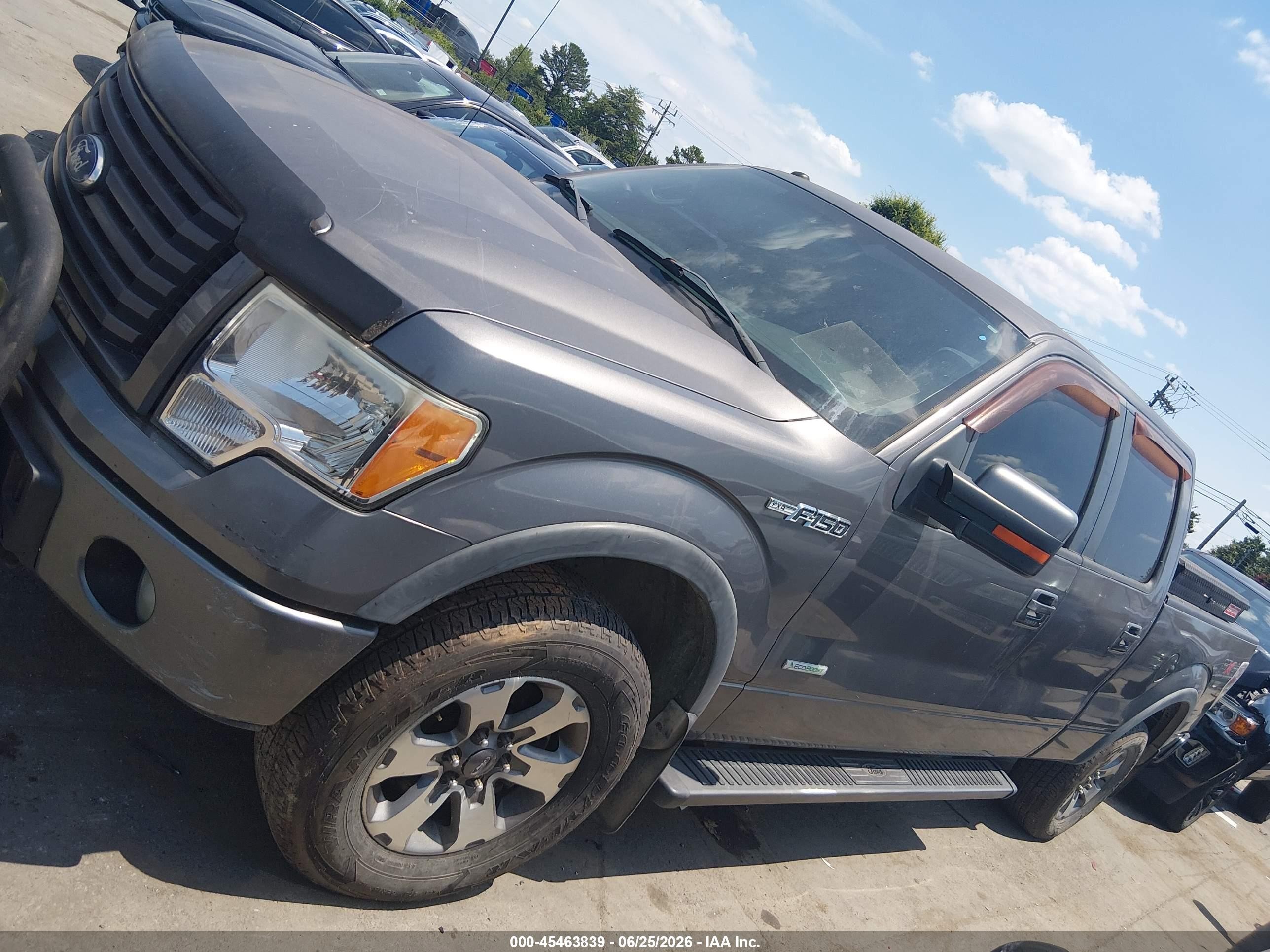 2011 Ford F-150 Fx4 Gray vin: 1FTFW1ET0BKD93099