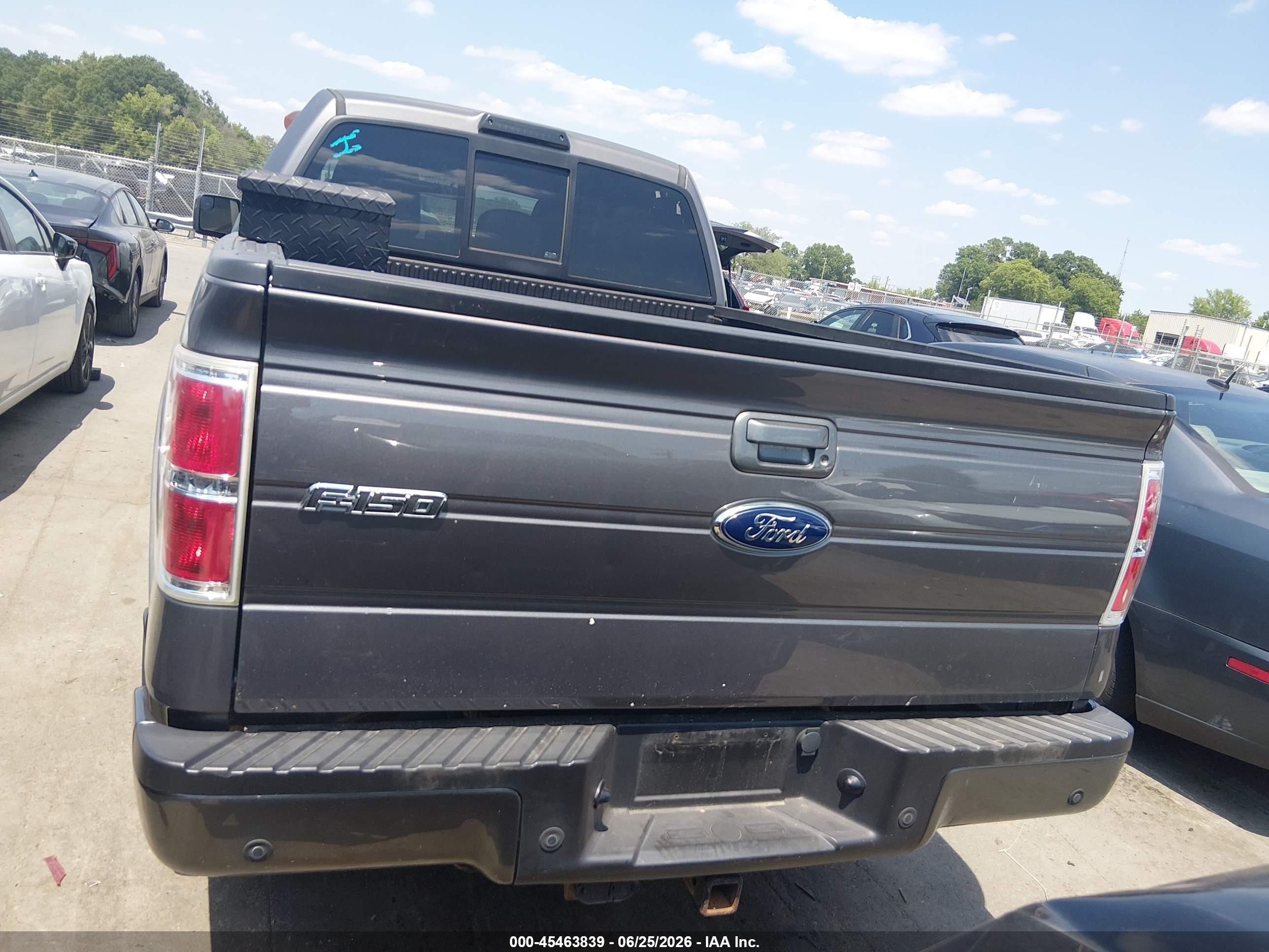 2011 Ford F-150 Fx4 Gray vin: 1FTFW1ET0BKD93099