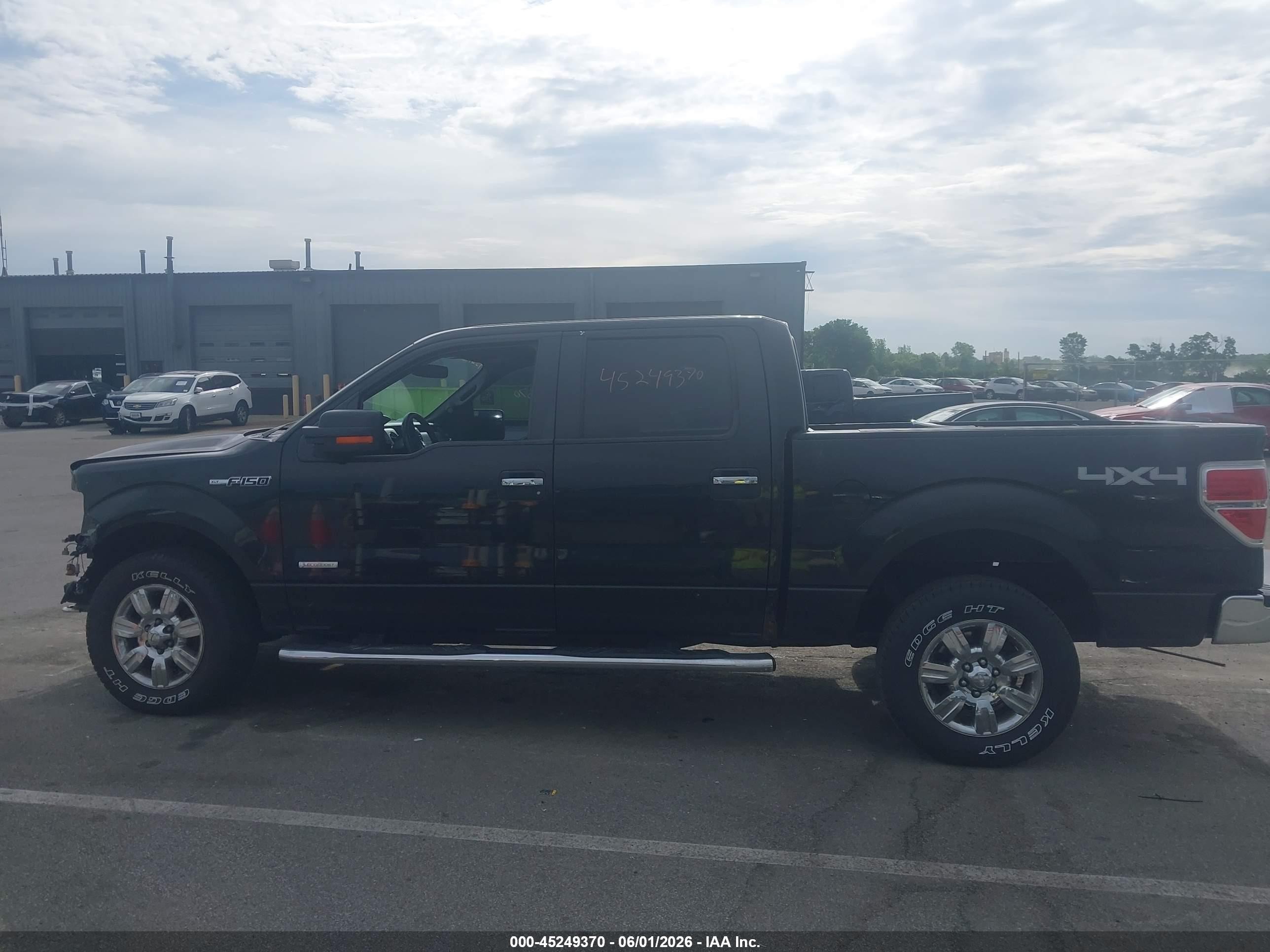 2012 Ford F-150 Xlt Black vin: 1FTFW1ET0CFA18694