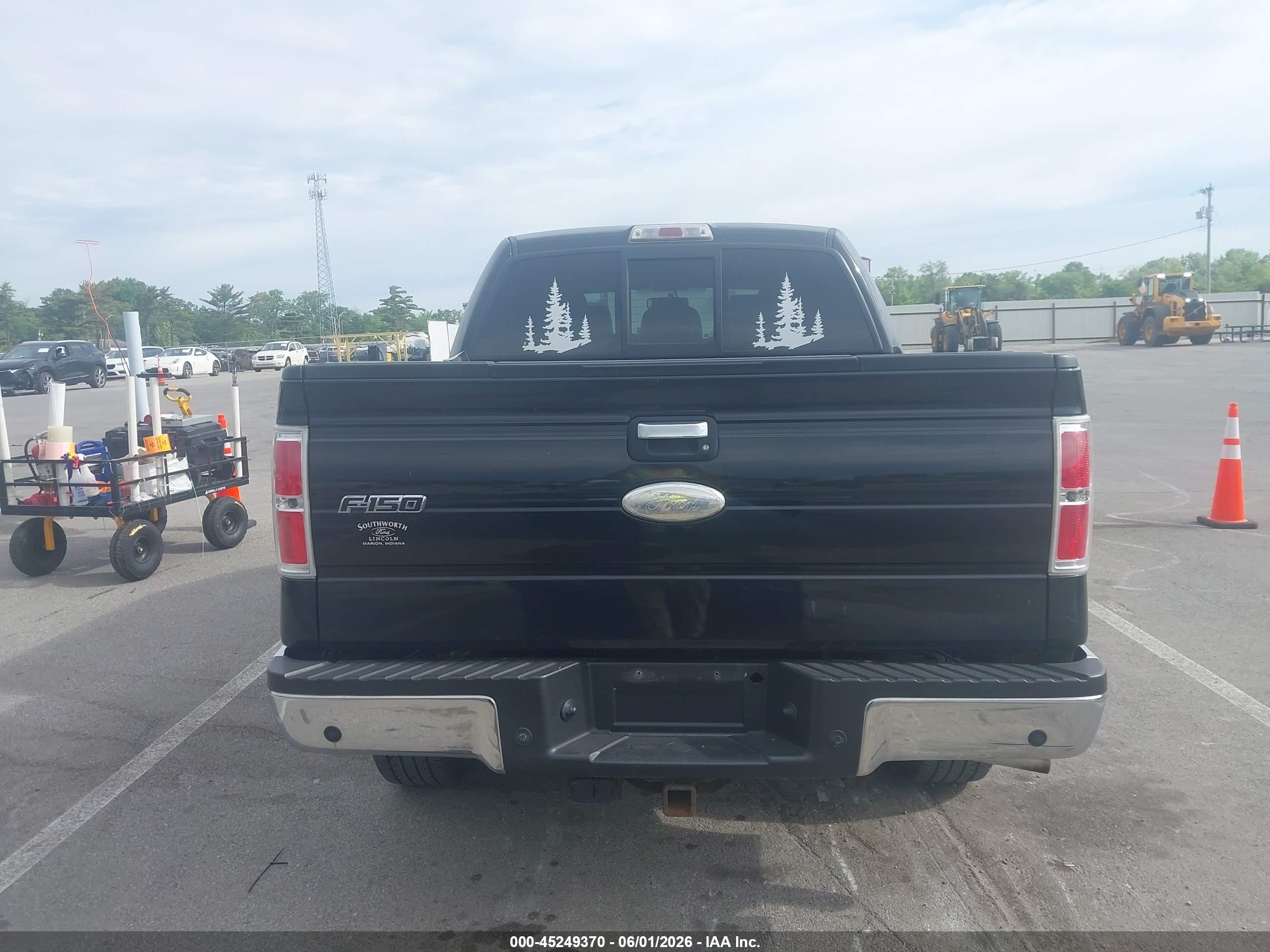2012 Ford F-150 Xlt Black vin: 1FTFW1ET0CFA18694