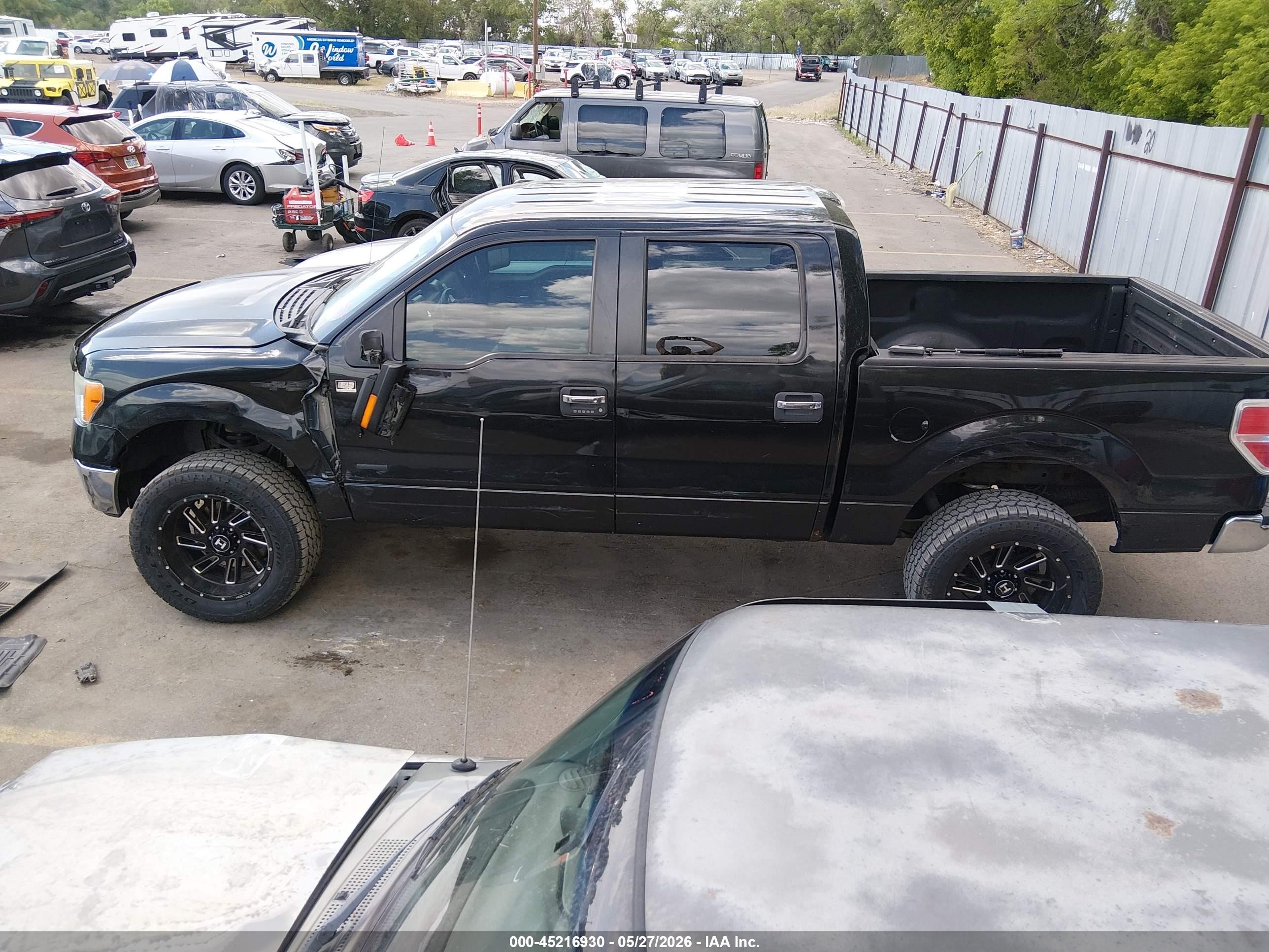 2012 Ford F-150 Xlt Черный vin: 1FTFW1ET0CFA32143