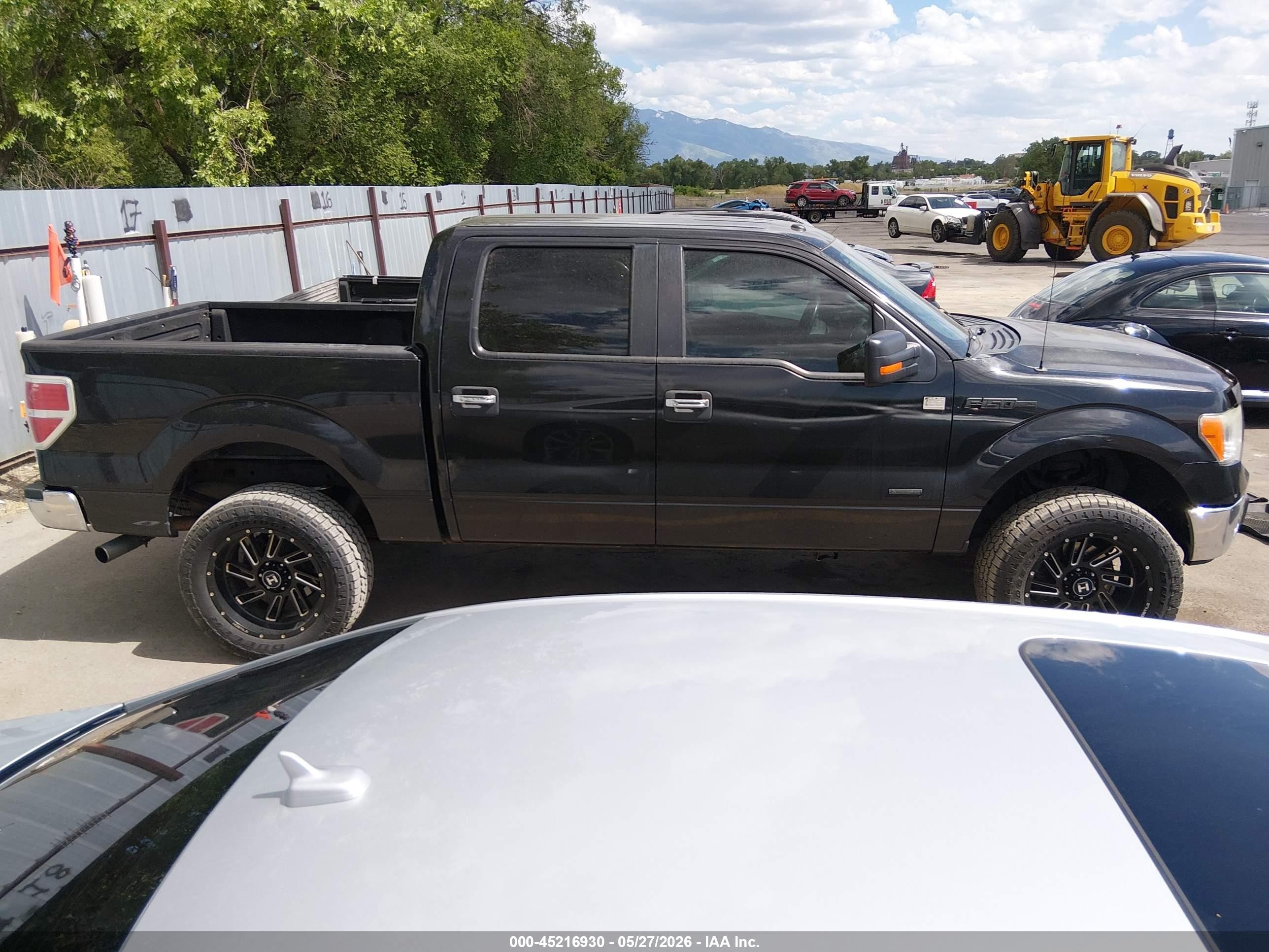 2012 Ford F-150 Xlt Черный vin: 1FTFW1ET0CFA32143