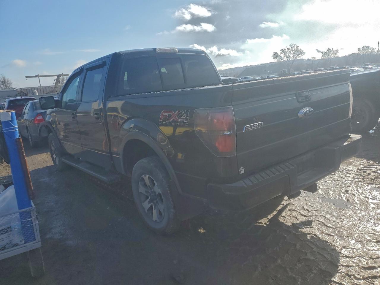 2012 Ford F150 Supercrew Black vin: 1FTFW1ET0CFA50531