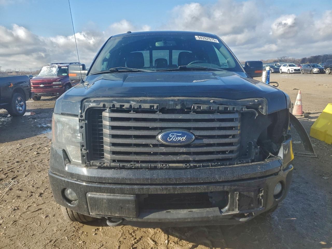 2012 Ford F150 Supercrew Black vin: 1FTFW1ET0CFA50531