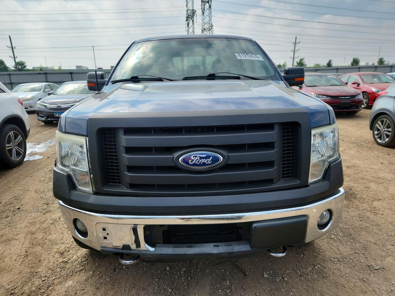 2012 Ford F150 Supercrew Blue vin: 1FTFW1ET0CFA55762
