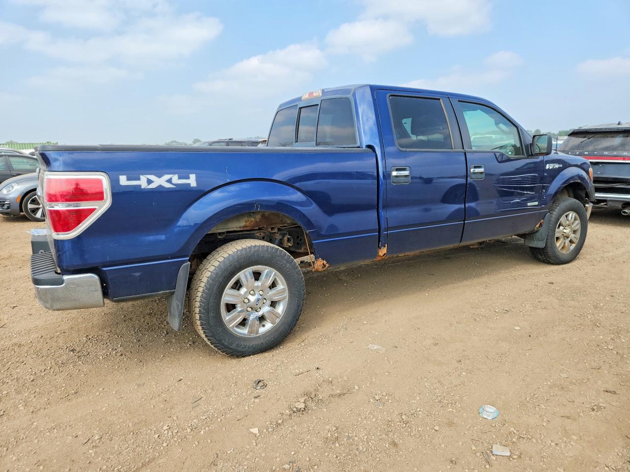 2012 Ford F150 Supercrew Blue vin: 1FTFW1ET0CFA55762