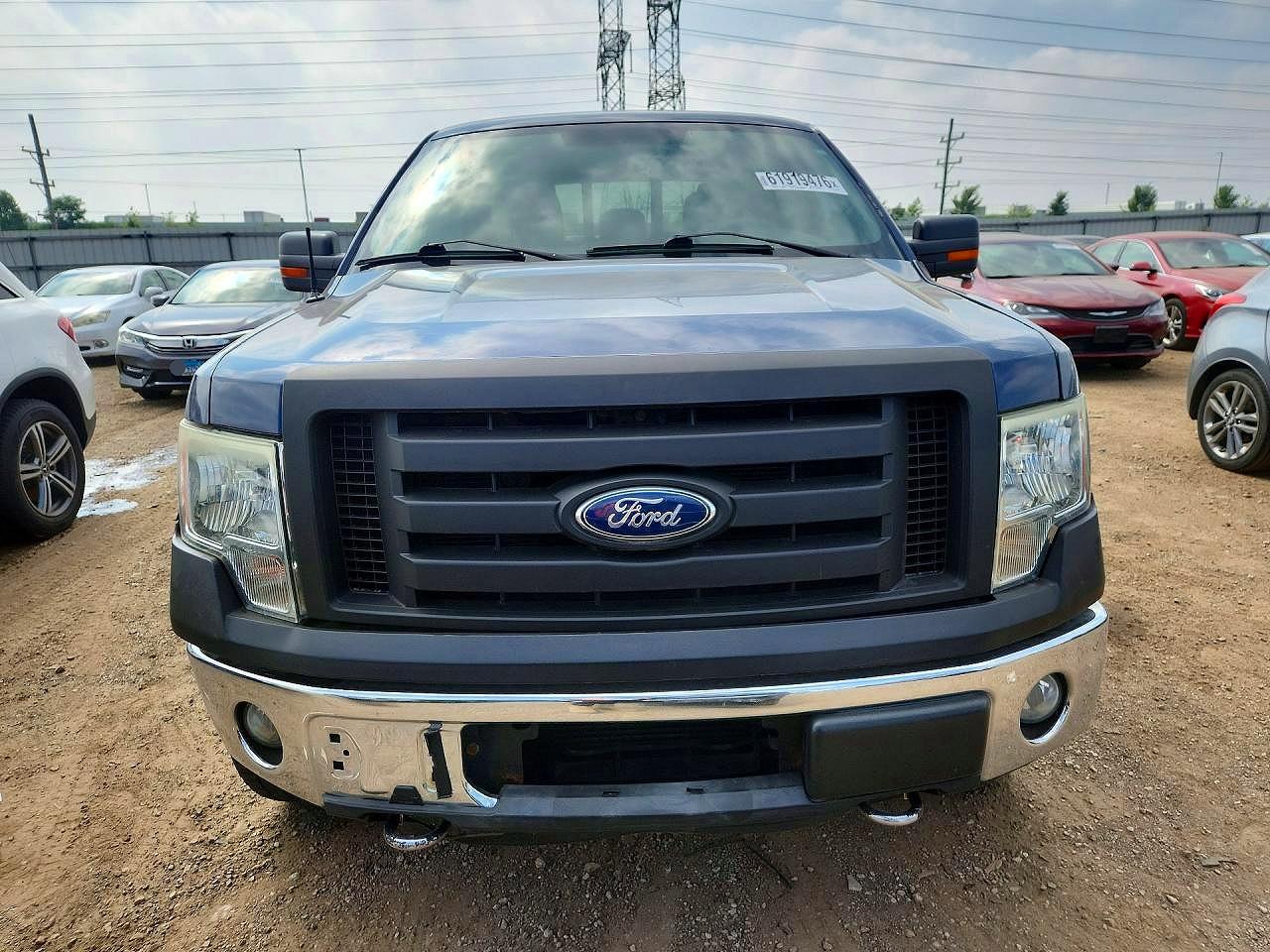 2012 Ford F150 Supercrew Blue vin: 1FTFW1ET0CFA55762