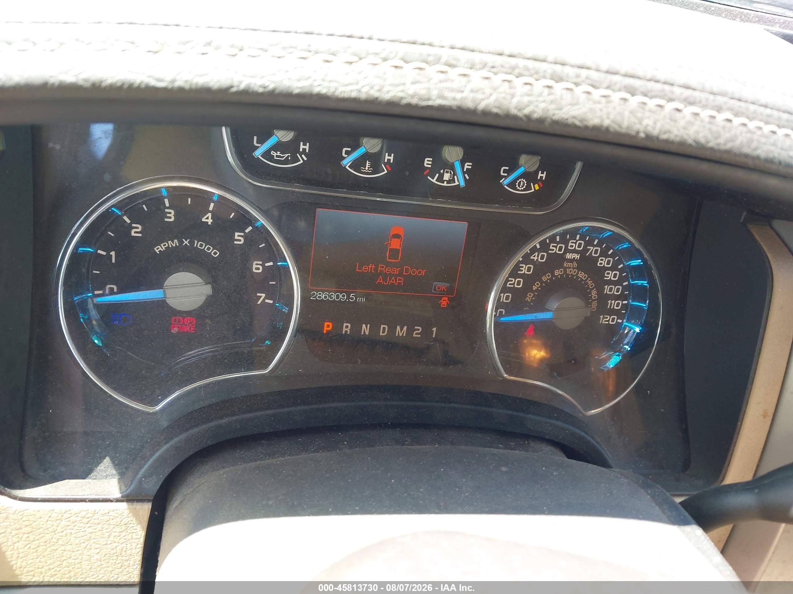 2012 Ford F-150 Lariat Бежевый vin: 1FTFW1ET0CFA59813