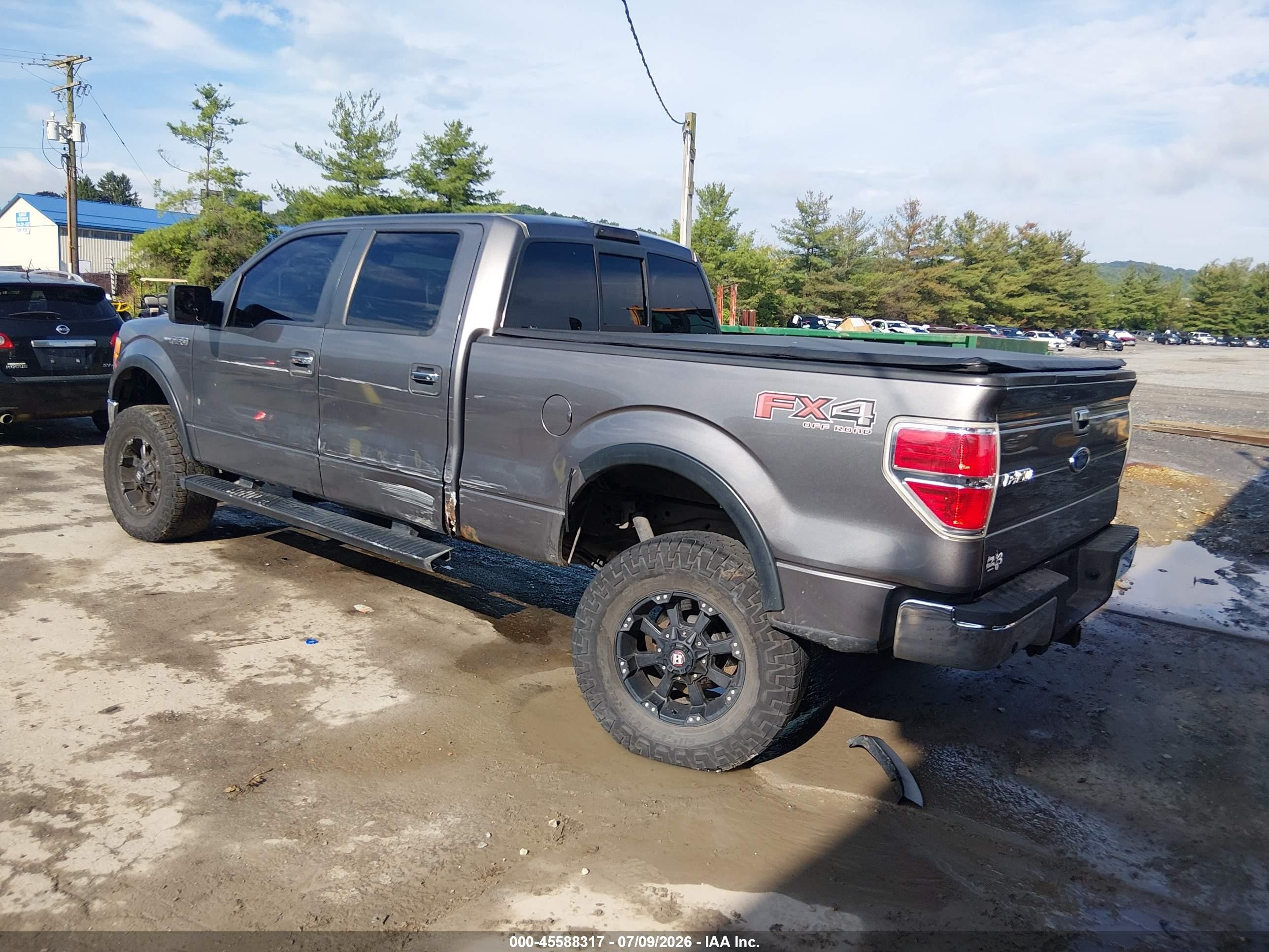 2012 Ford F-150 Xlt Gray vin: 1FTFW1ET0CFA82640