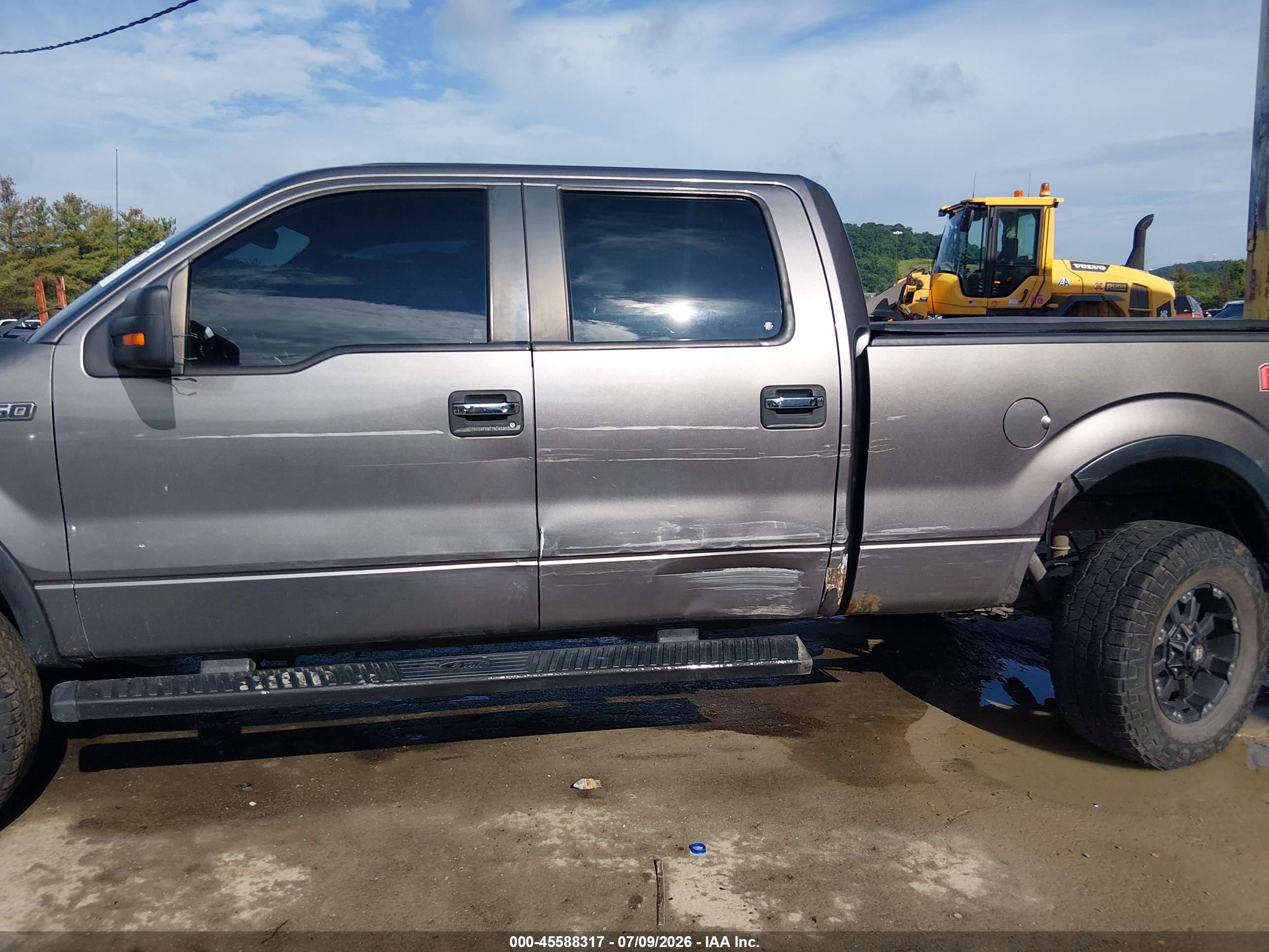 2012 Ford F-150 Xlt Gray vin: 1FTFW1ET0CFA82640