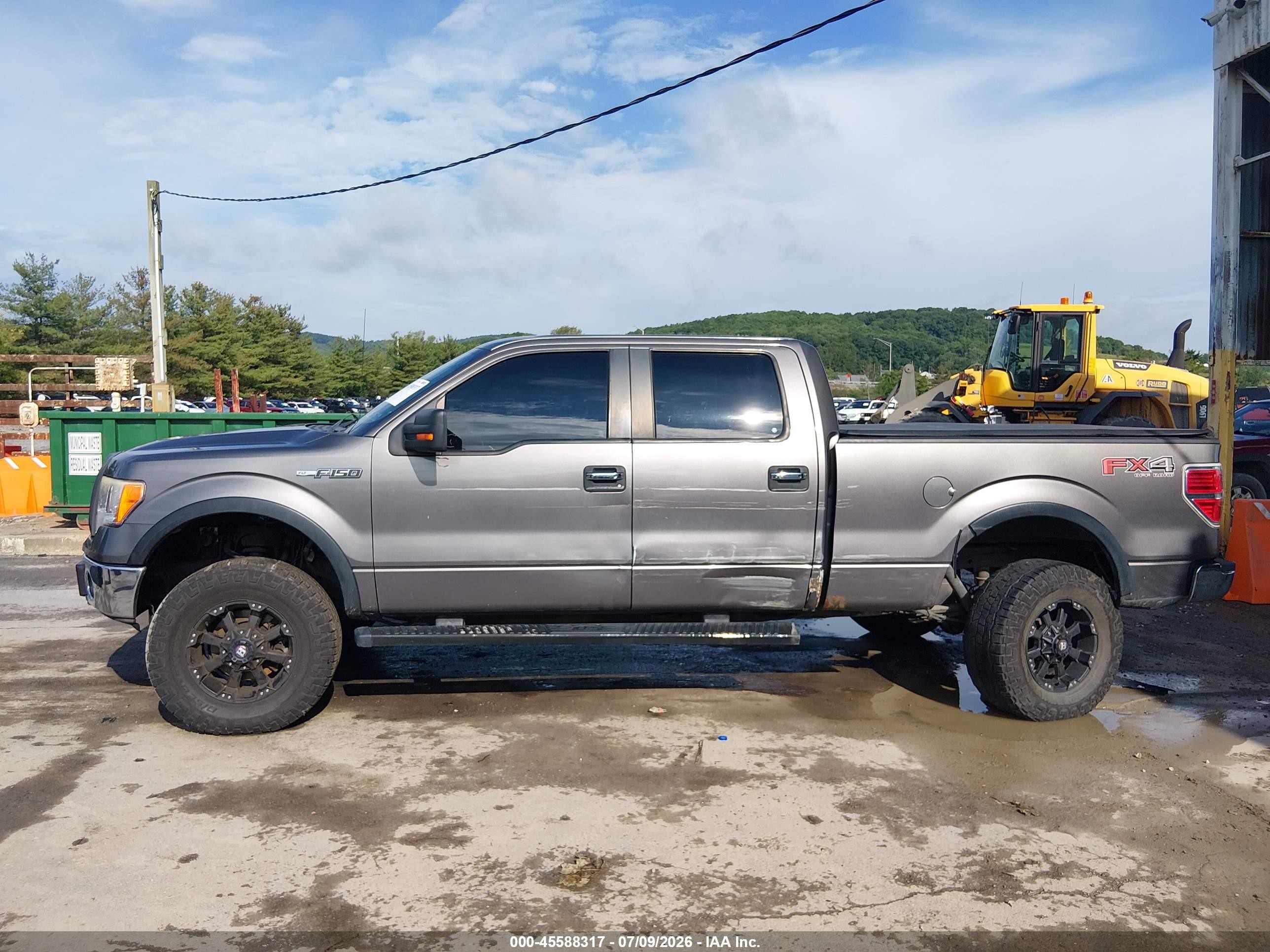 2012 Ford F-150 Xlt Gray vin: 1FTFW1ET0CFA82640