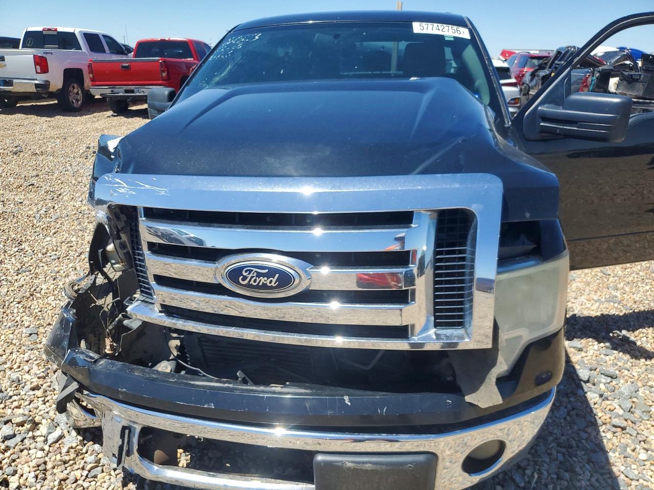 2012 Ford F-150 Black vin: 1FTFW1ET0CFA89135