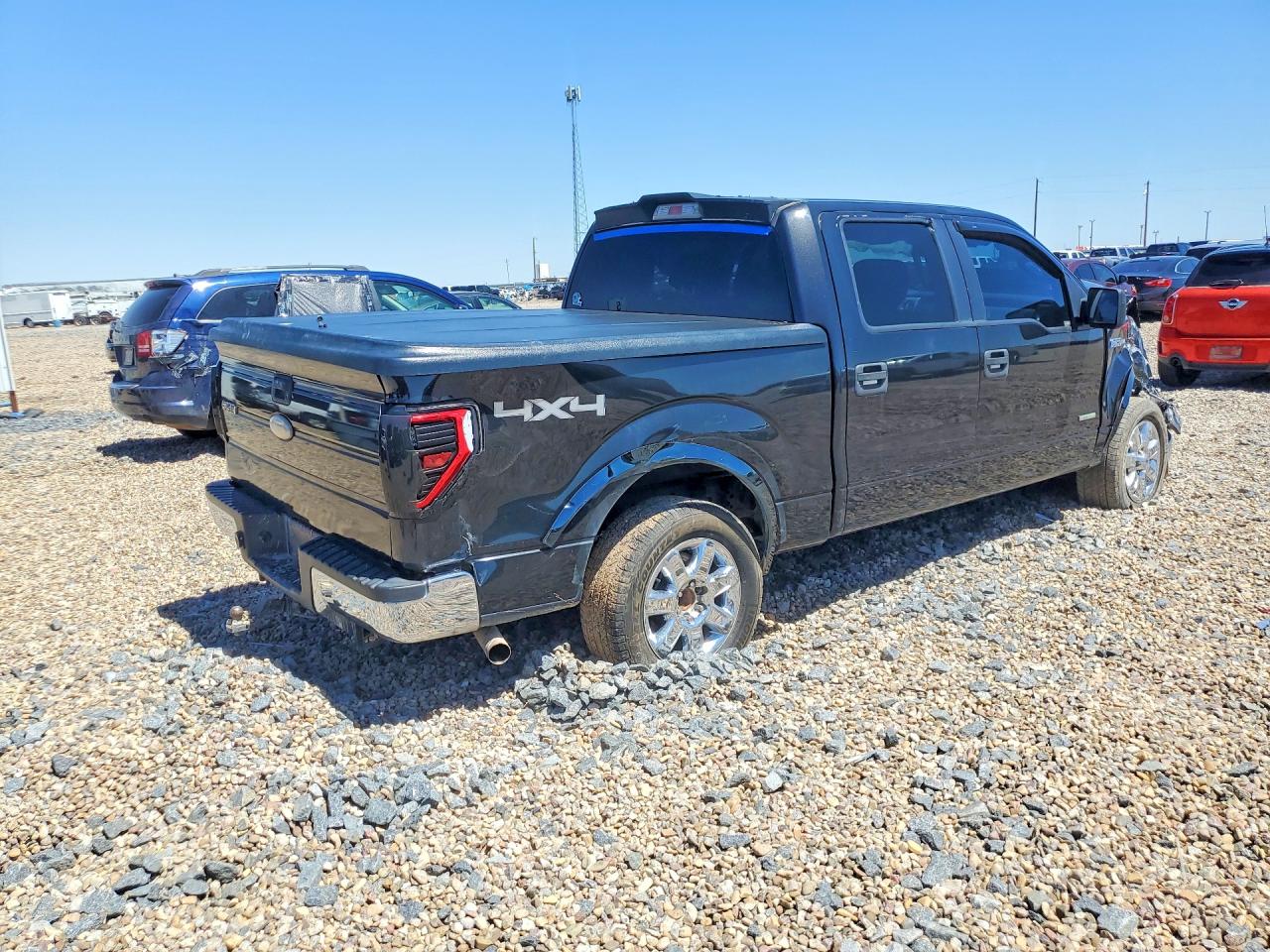 2012 Ford F-150 Black vin: 1FTFW1ET0CFA89135