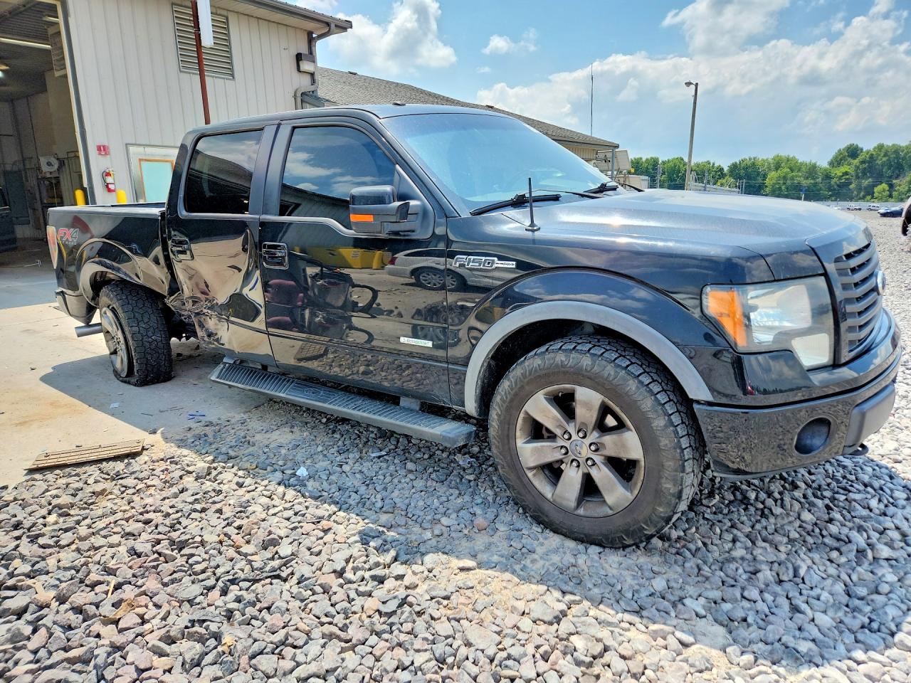 2012 Ford F150 Supercrew Black vin: 1FTFW1ET0CFB45137