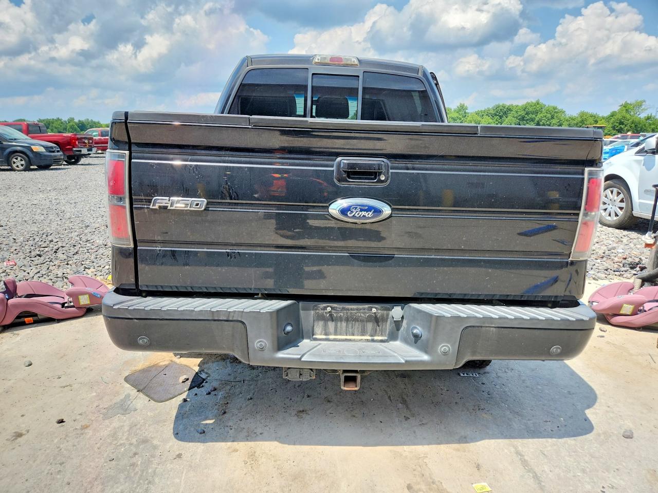 2012 Ford F150 Supercrew Black vin: 1FTFW1ET0CFB45137