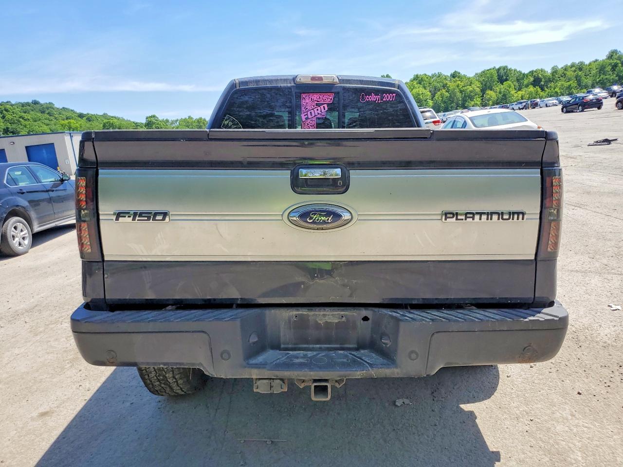 2012 Ford F150 Supercrew Black vin: 1FTFW1ET0CFB47597