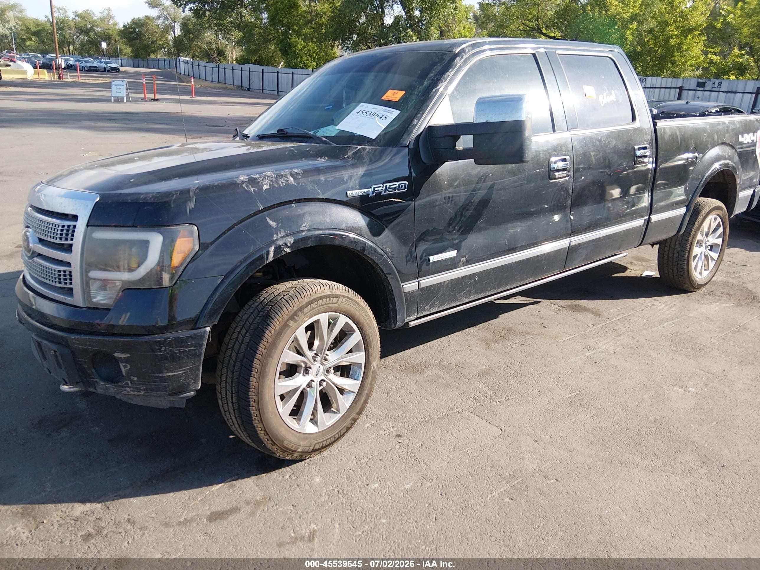 2012 Ford F-150 Fx4/king Ranch/lariat/platinum/xl/xlt Черный vin: 1FTFW1ET0CFB73309