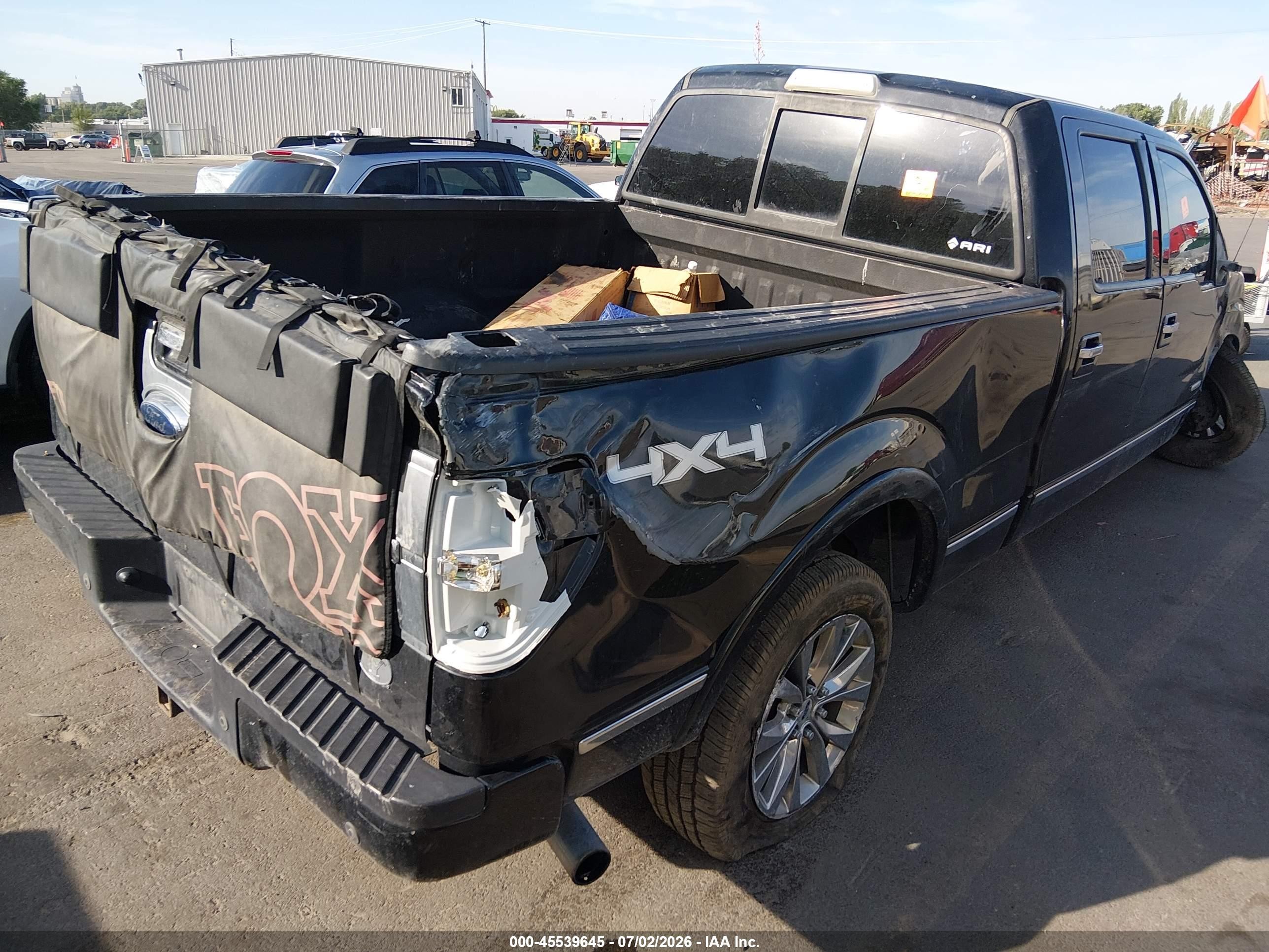 2012 Ford F-150 Fx4/king Ranch/lariat/platinum/xl/xlt Черный vin: 1FTFW1ET0CFB73309