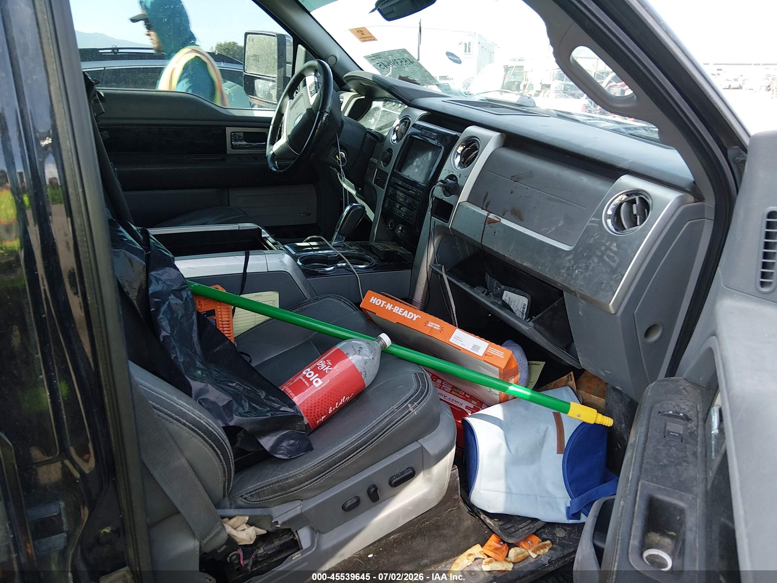 2012 Ford F-150 Fx4/king Ranch/lariat/platinum/xl/xlt Черный vin: 1FTFW1ET0CFB73309