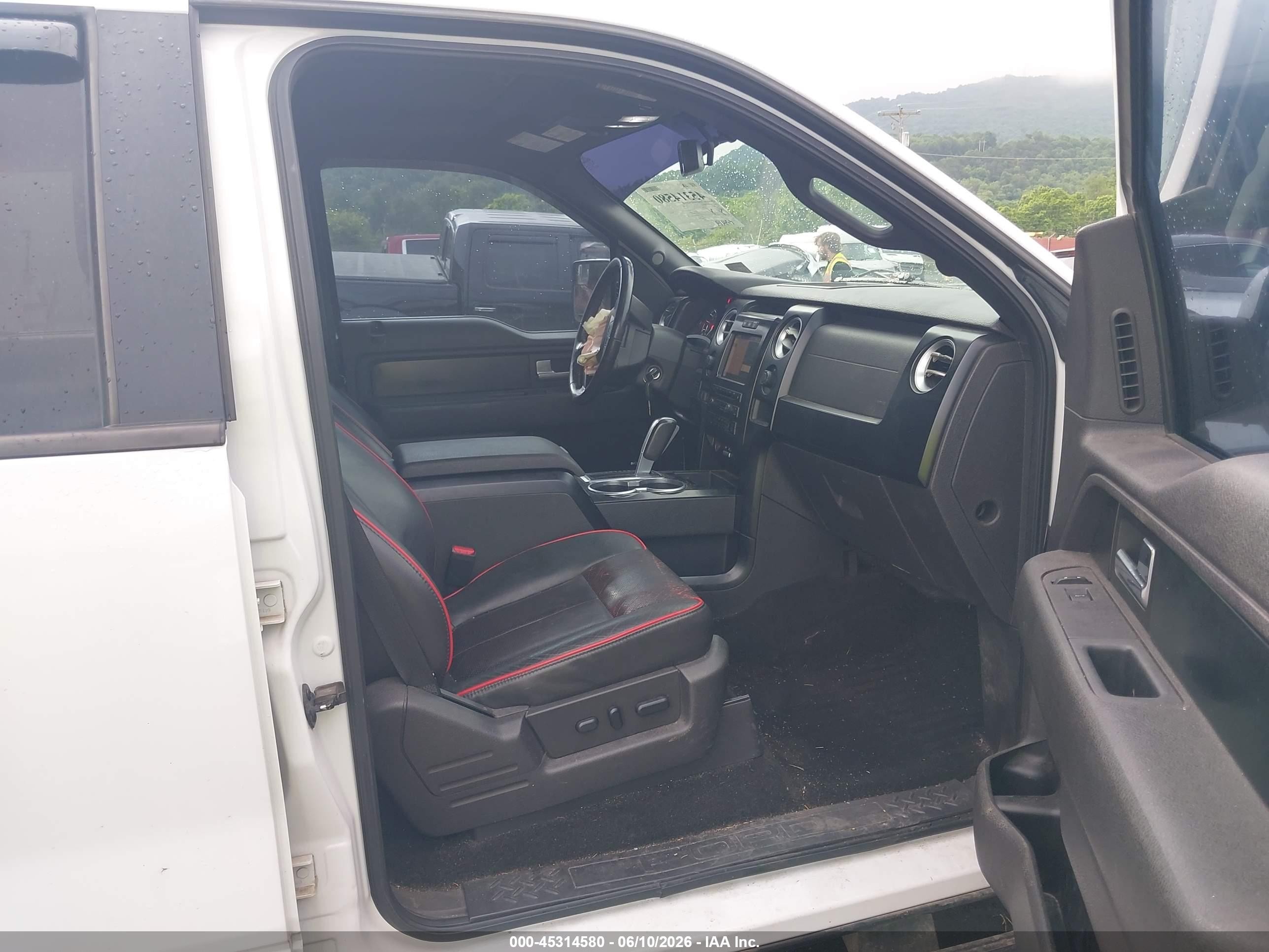 2012 Ford F-150 Fx4 White vin: 1FTFW1ET0CFC16448