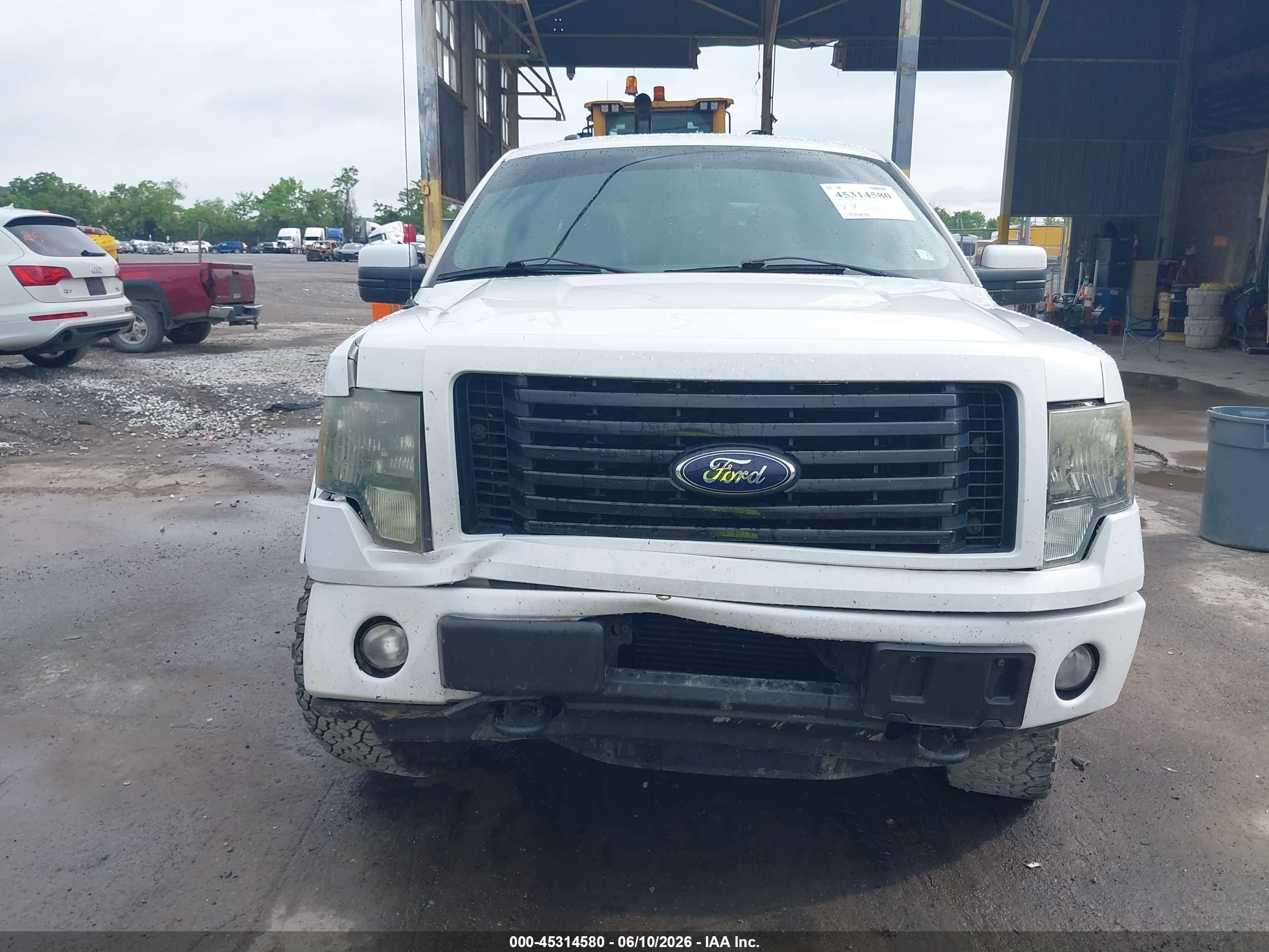 2012 Ford F-150 Fx4 White vin: 1FTFW1ET0CFC16448
