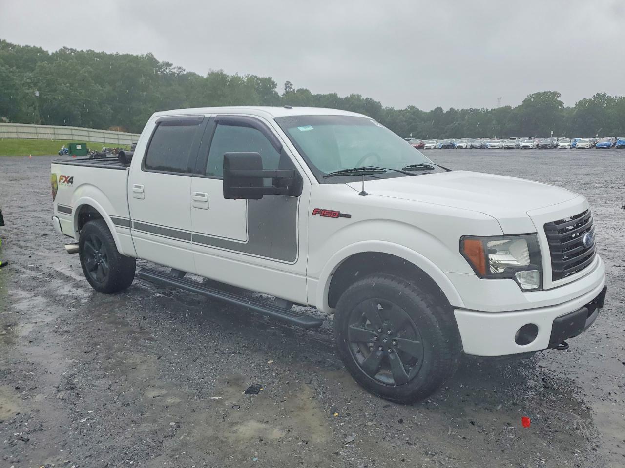 2012 Ford F150 Supercrew White vin: 1FTFW1ET0CFC51216