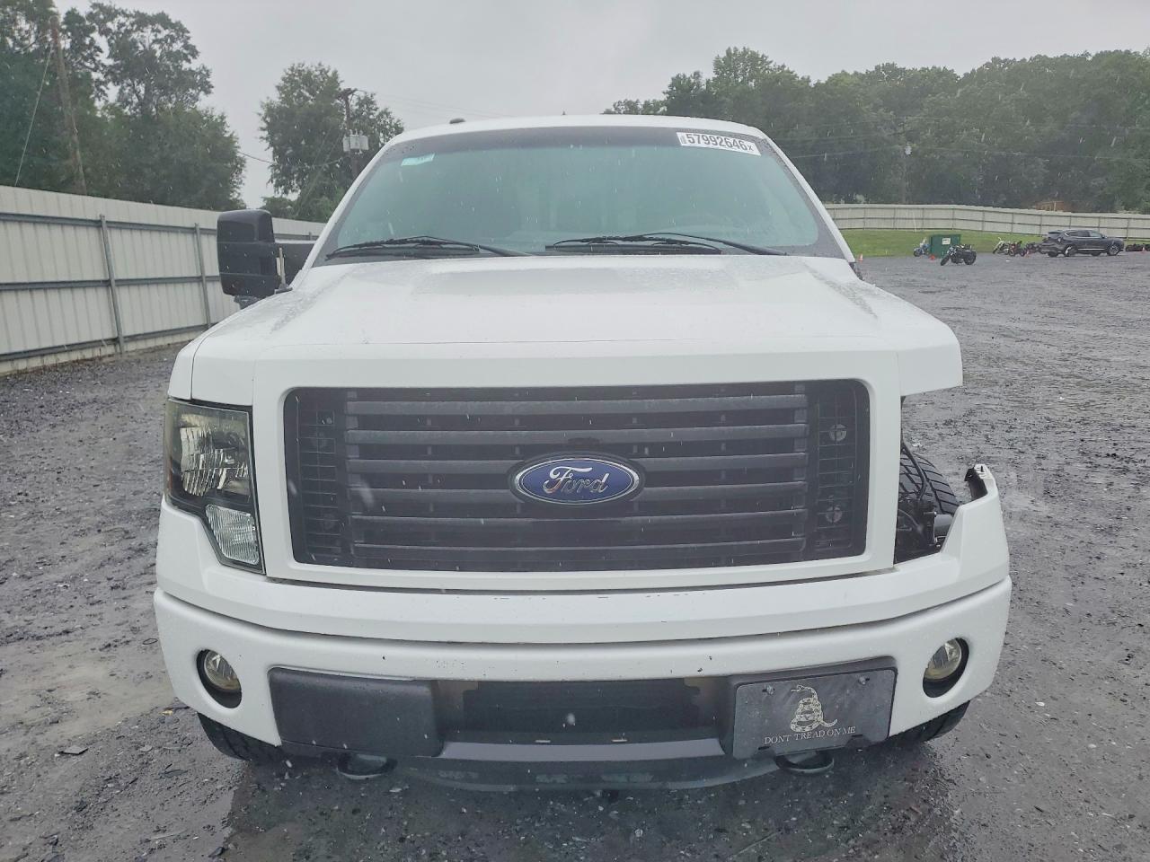 2012 Ford F150 Supercrew White vin: 1FTFW1ET0CFC51216