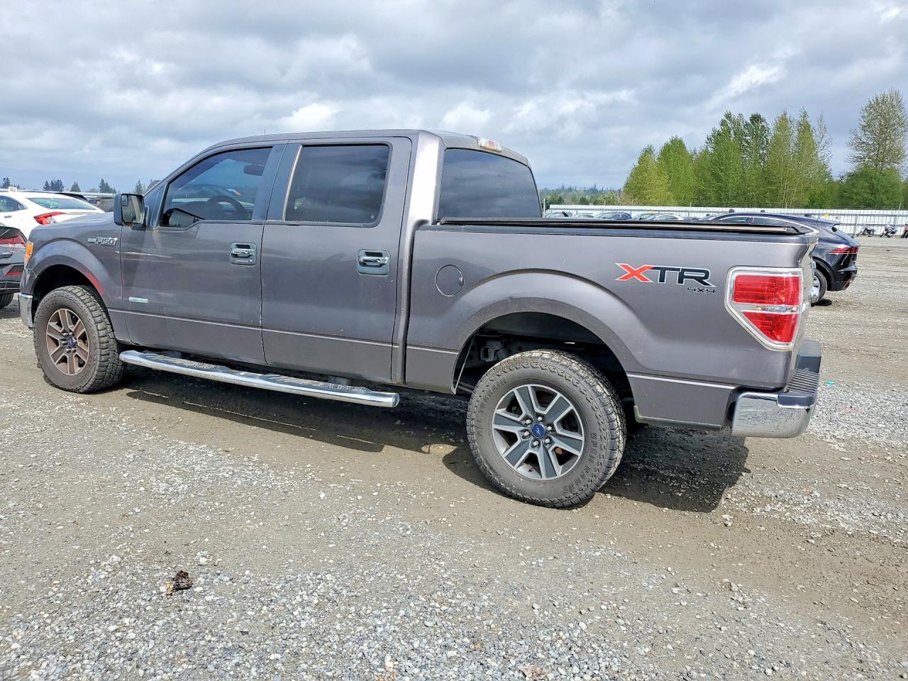 2012 Ford F150 Supercrew Gray vin: 1FTFW1ET0CFC64676