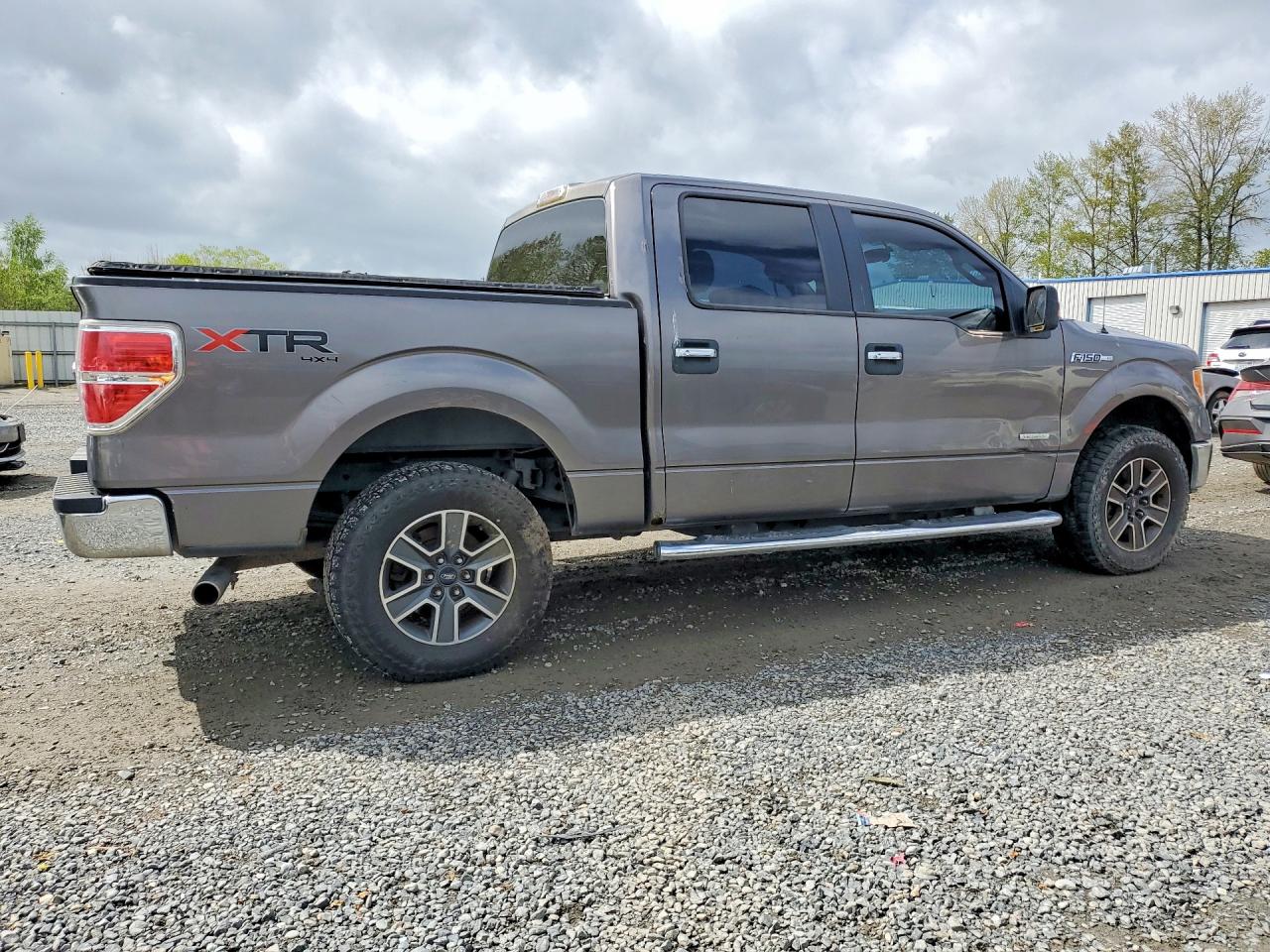 2012 Ford F150 Supercrew Gray vin: 1FTFW1ET0CFC64676